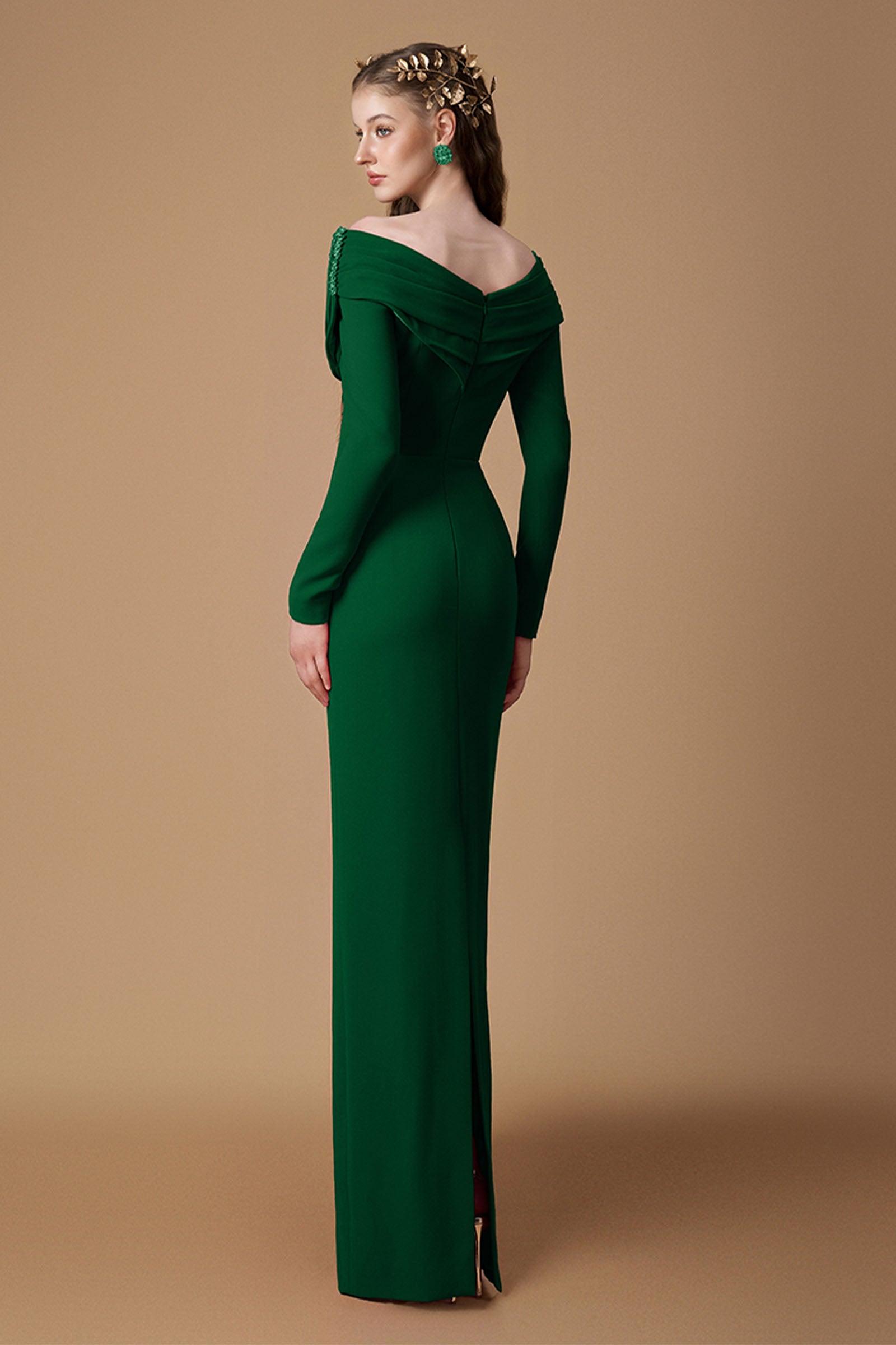 Virel Off-Shoulder Maxi Dress