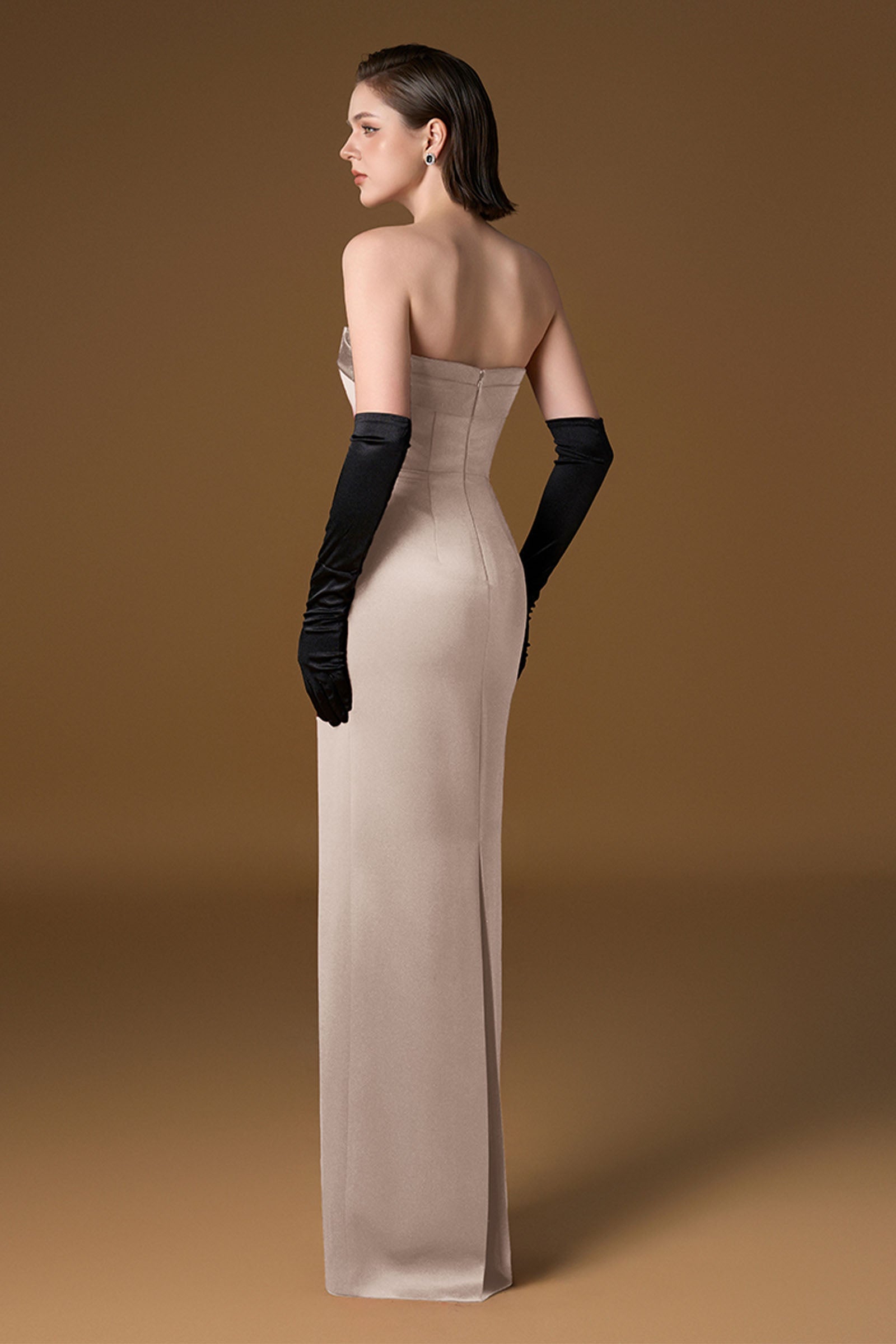 Isen Straight Across Maxi Dress
