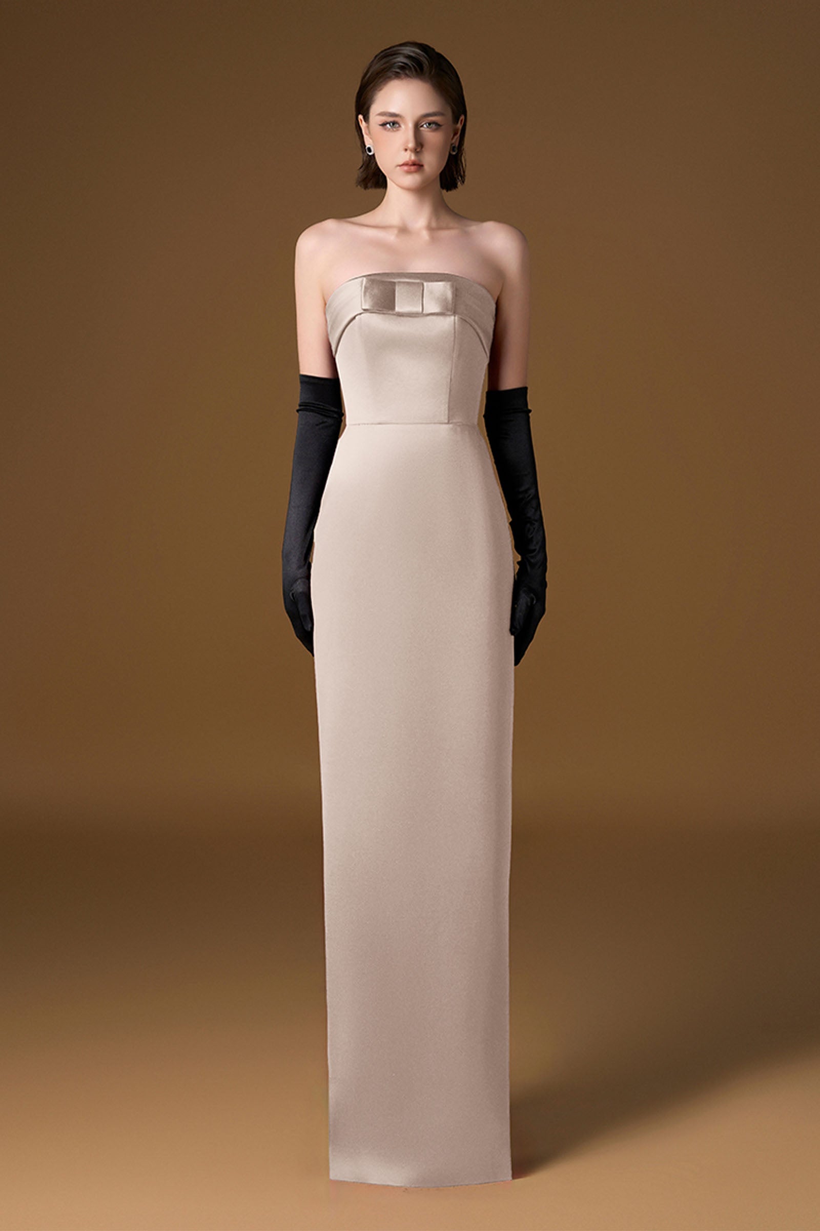 Isen Straight Across Maxi Dress