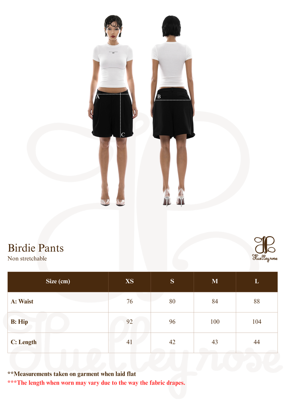 Birdie Straight Polyester Shorts