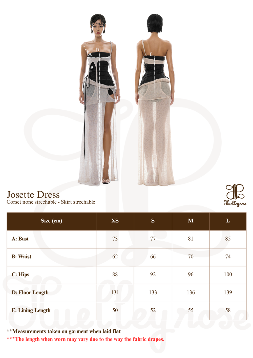 Josette Asymmetric Draped Maxi Dress