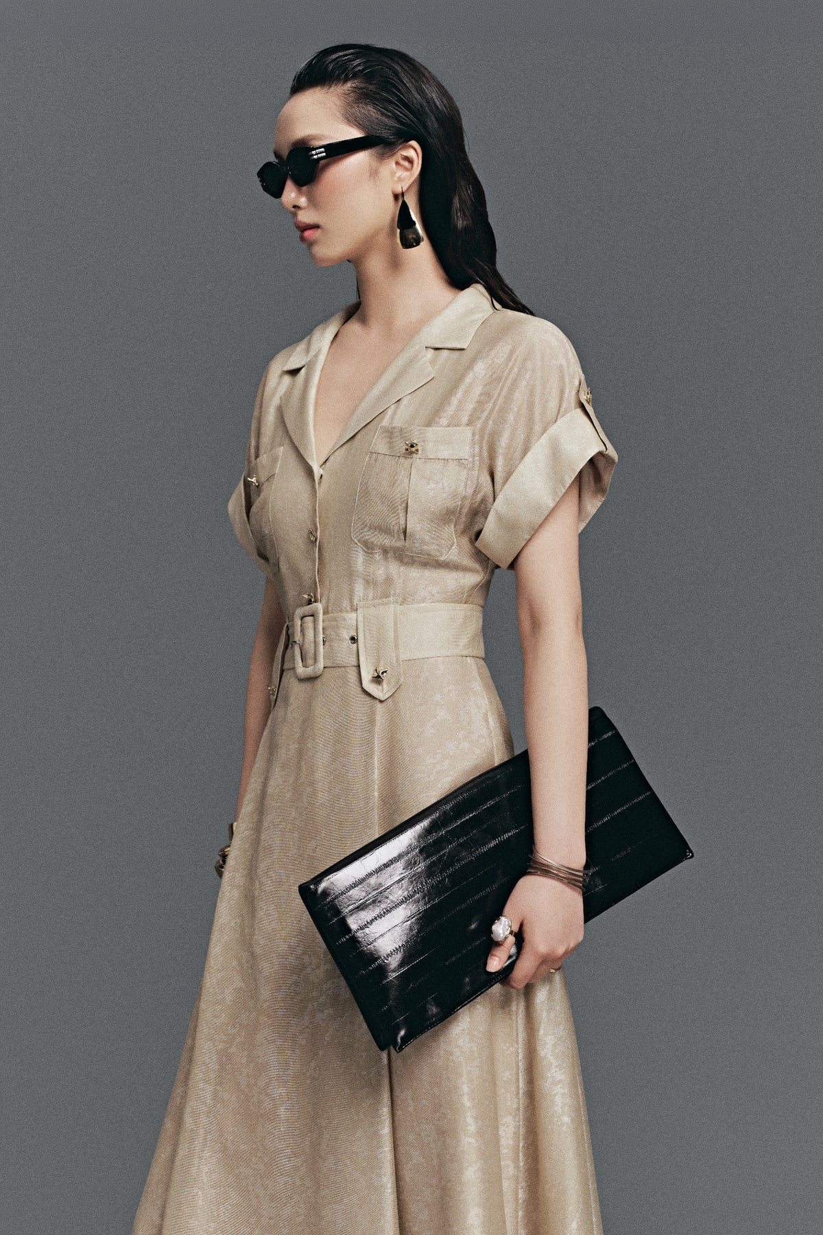 Nerissa A-line Maxi Dress