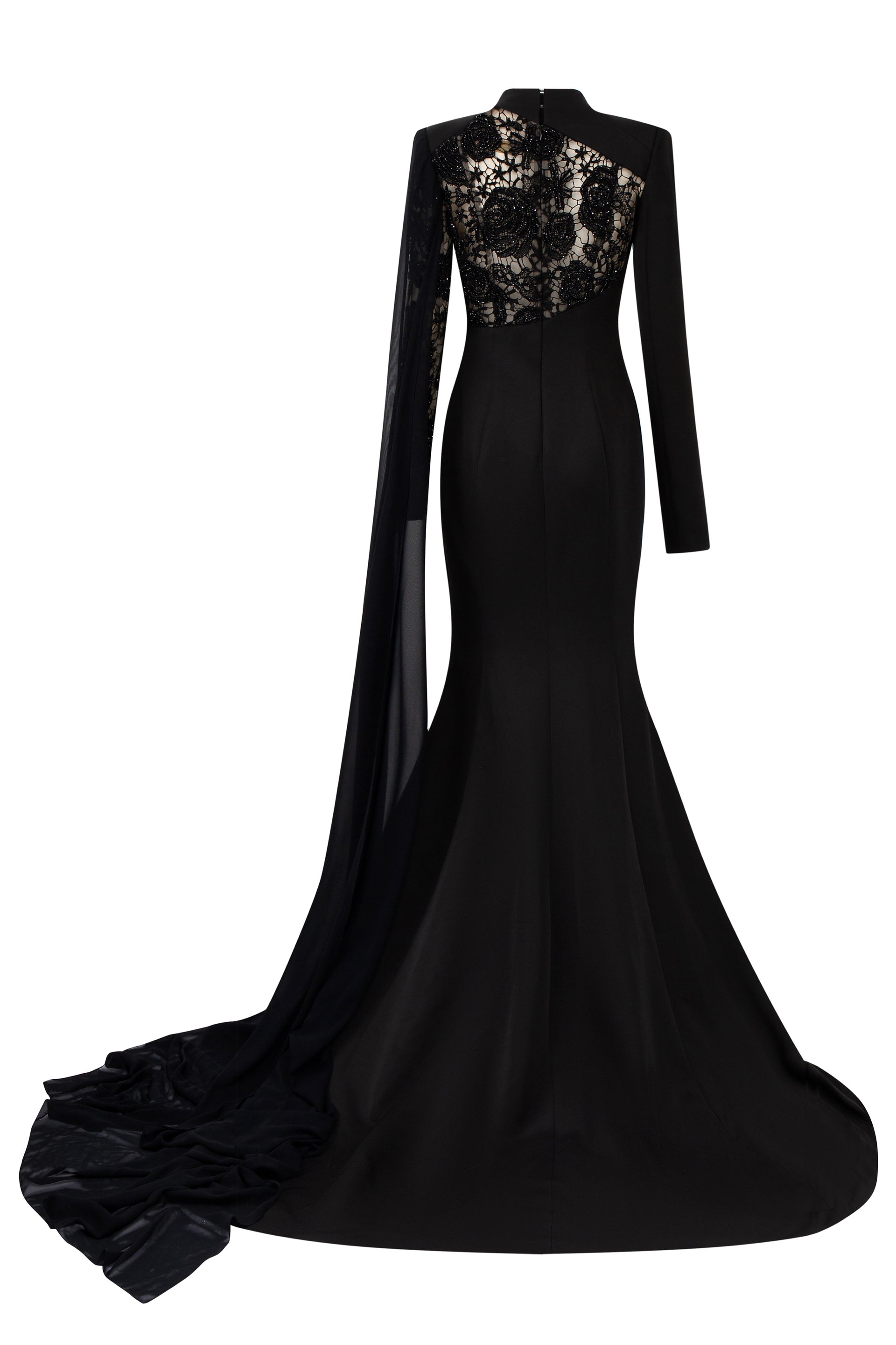 Safira Taffeta Maxi Dress