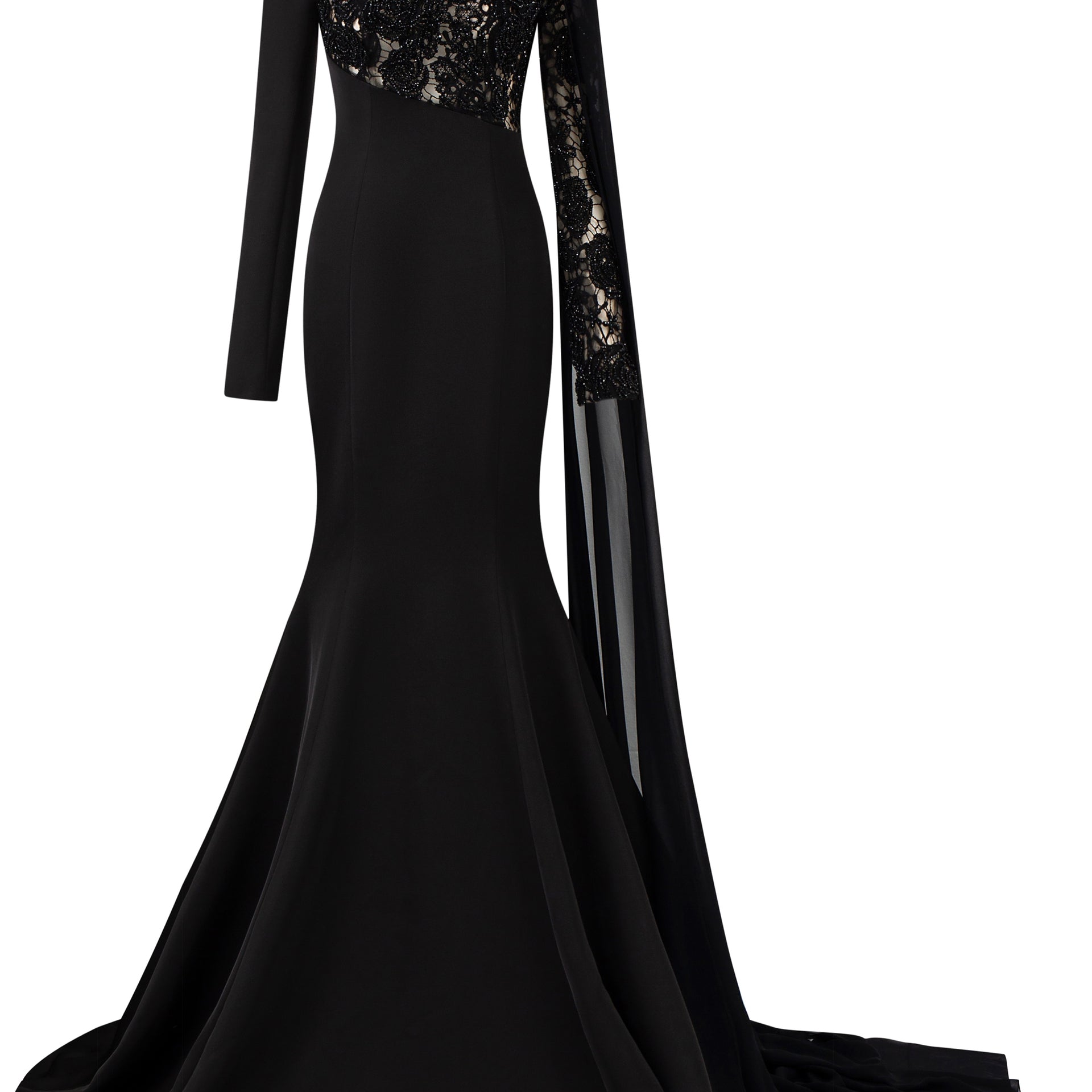 Safira Taffeta Maxi Dress