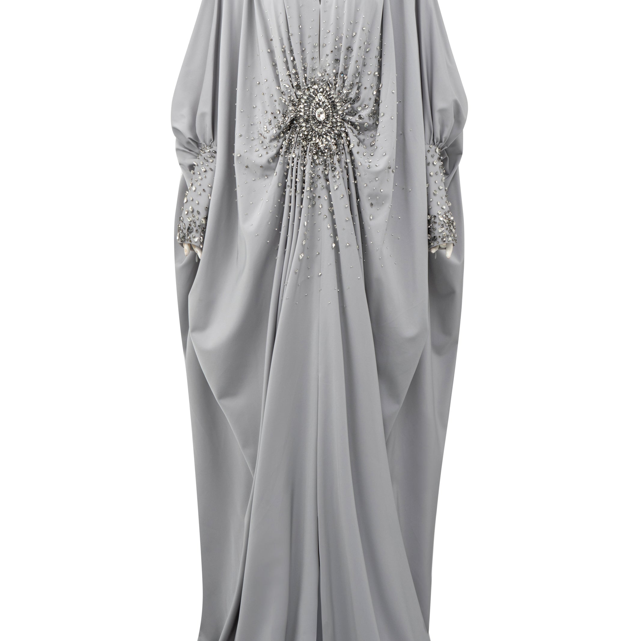 Razane Rhinestone Maxi Dress