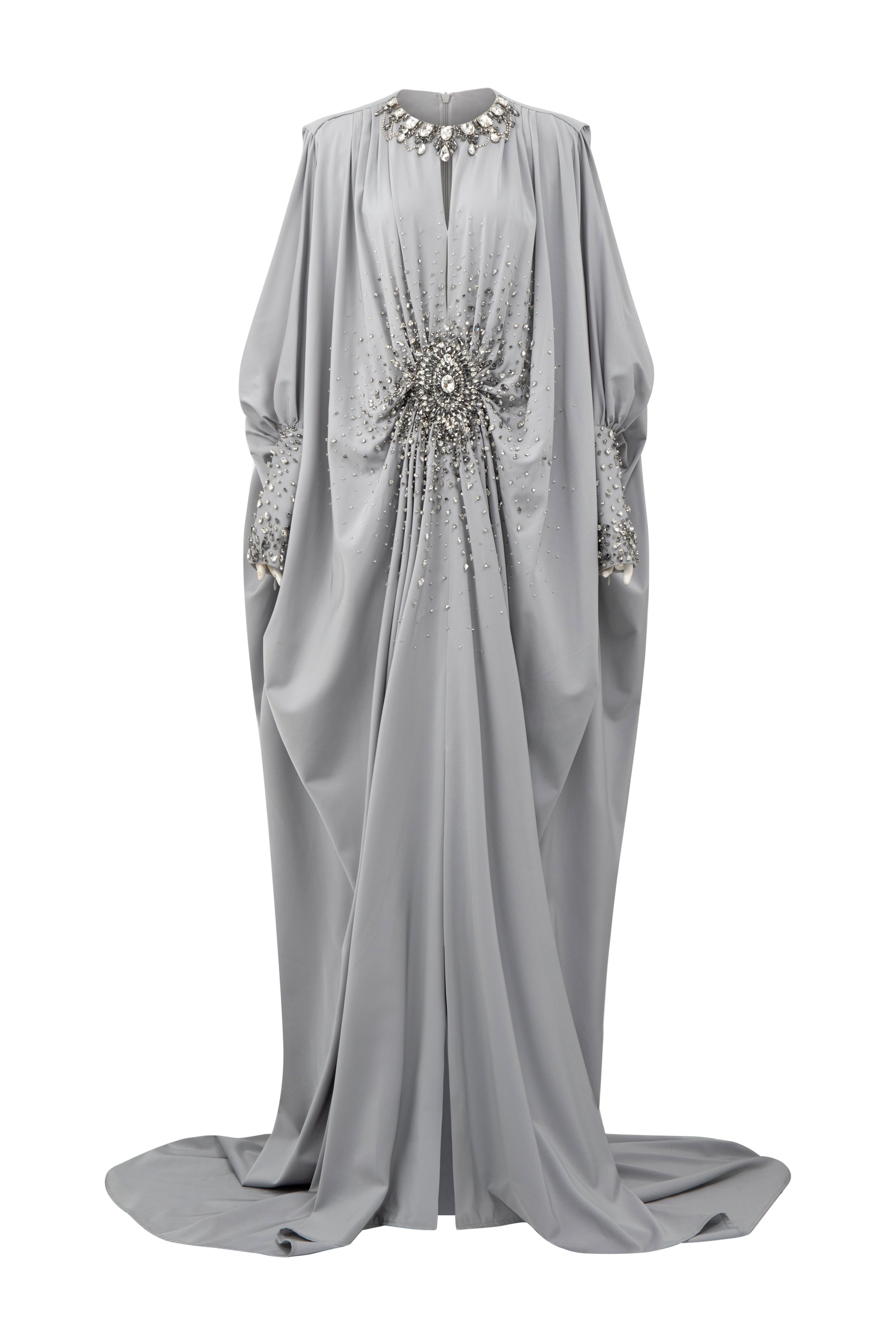 Razane Rhinestone Maxi Dress