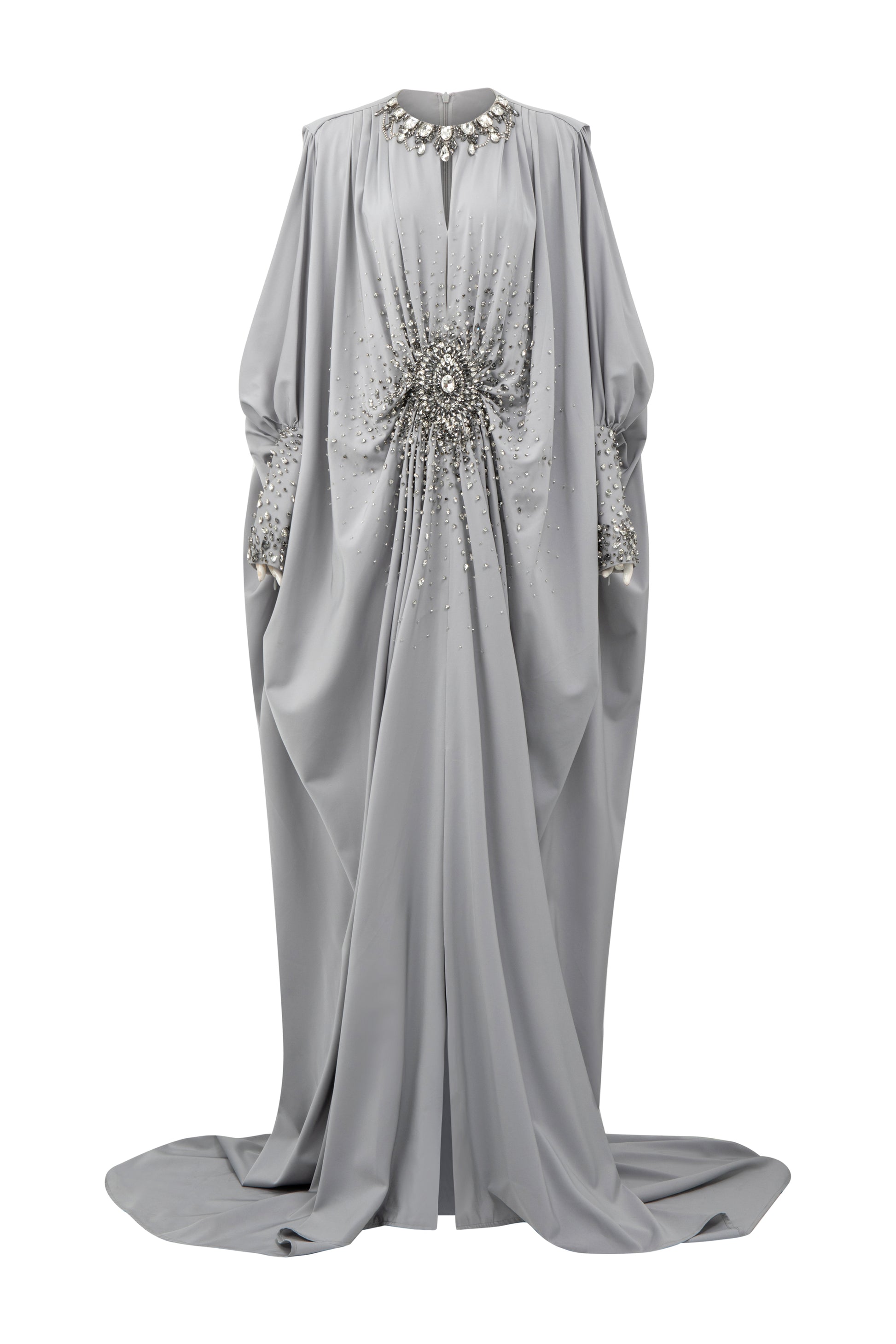 Razane Rhinestone Maxi Dress