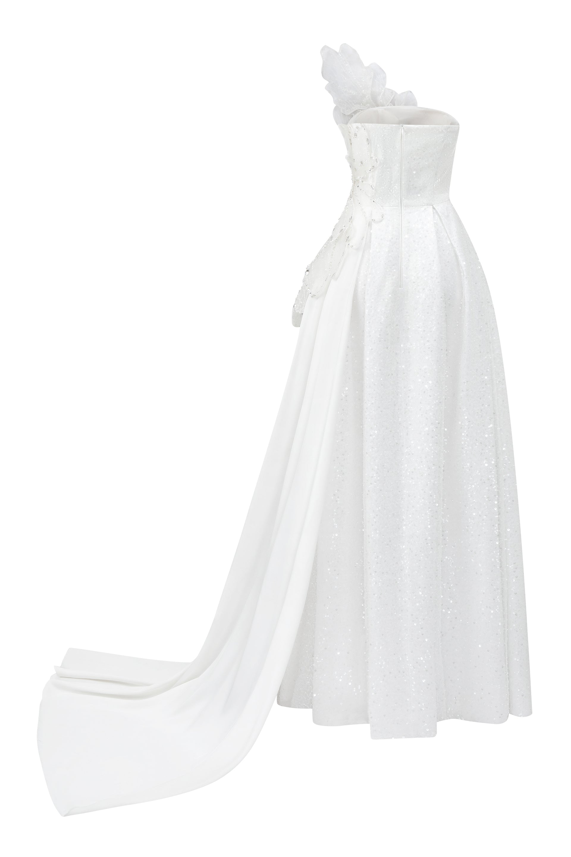 Cascade Sequin Maxi Dress