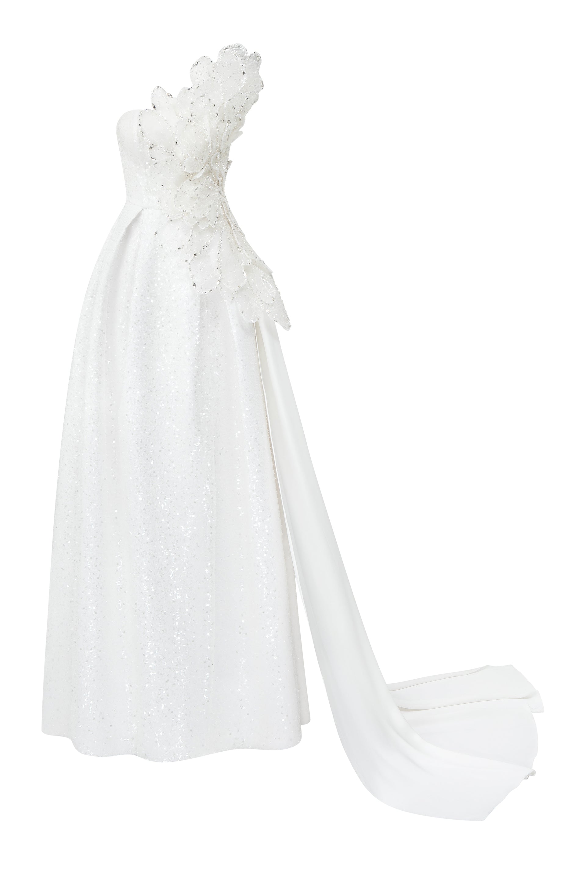 Cascade Sequin Maxi Dress