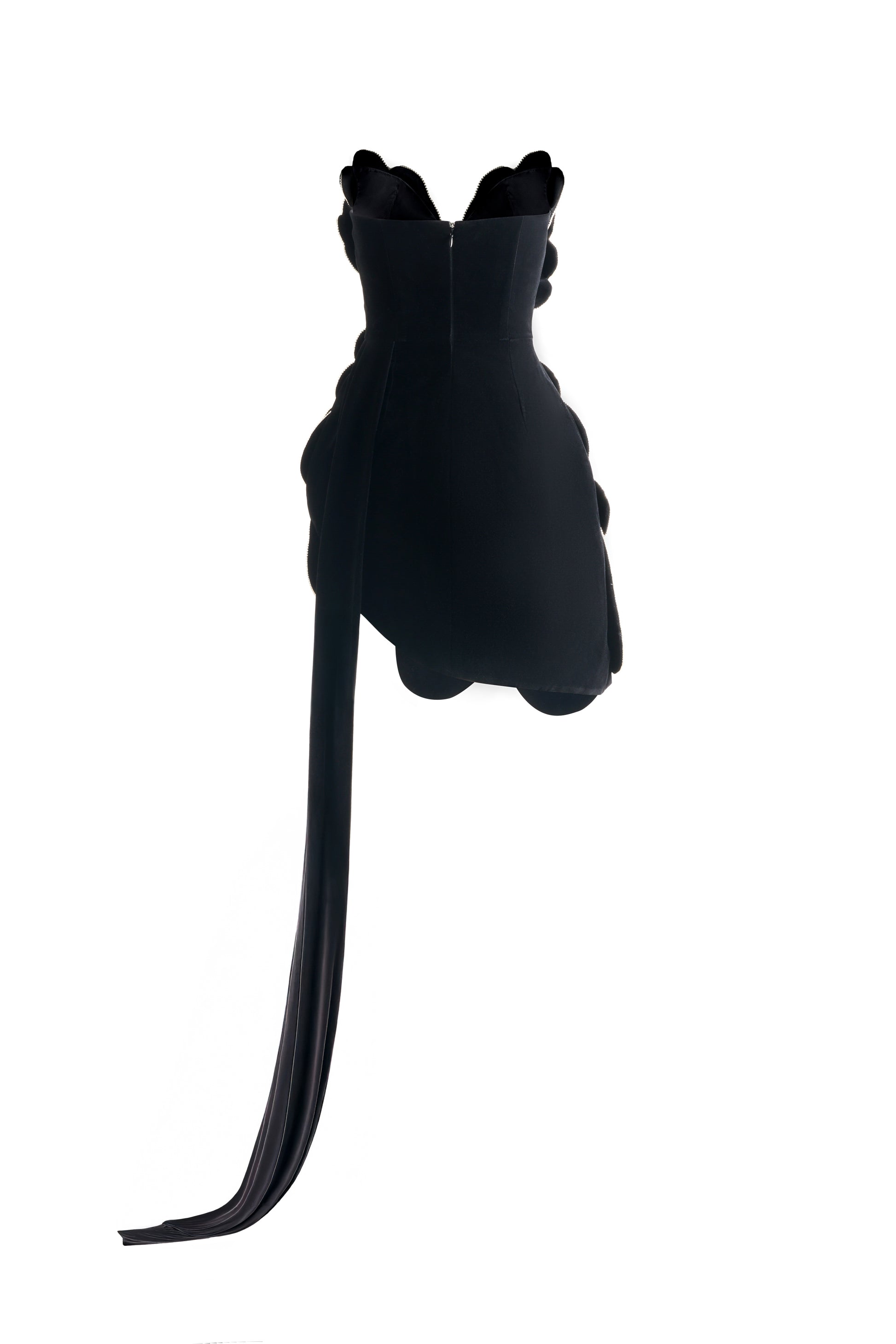 Women's Piper Asymmetric Floral Velvet Mini Dress XXS/XS/S/M/L/XL/XXL/3XL/Customize Black MEAN BLVD Women's Piper Asymmetric Floral Velvet Mini Dress XXS/XS/S/M/L/XL/XXL/3XL/Customize Black MEAN BLVD
