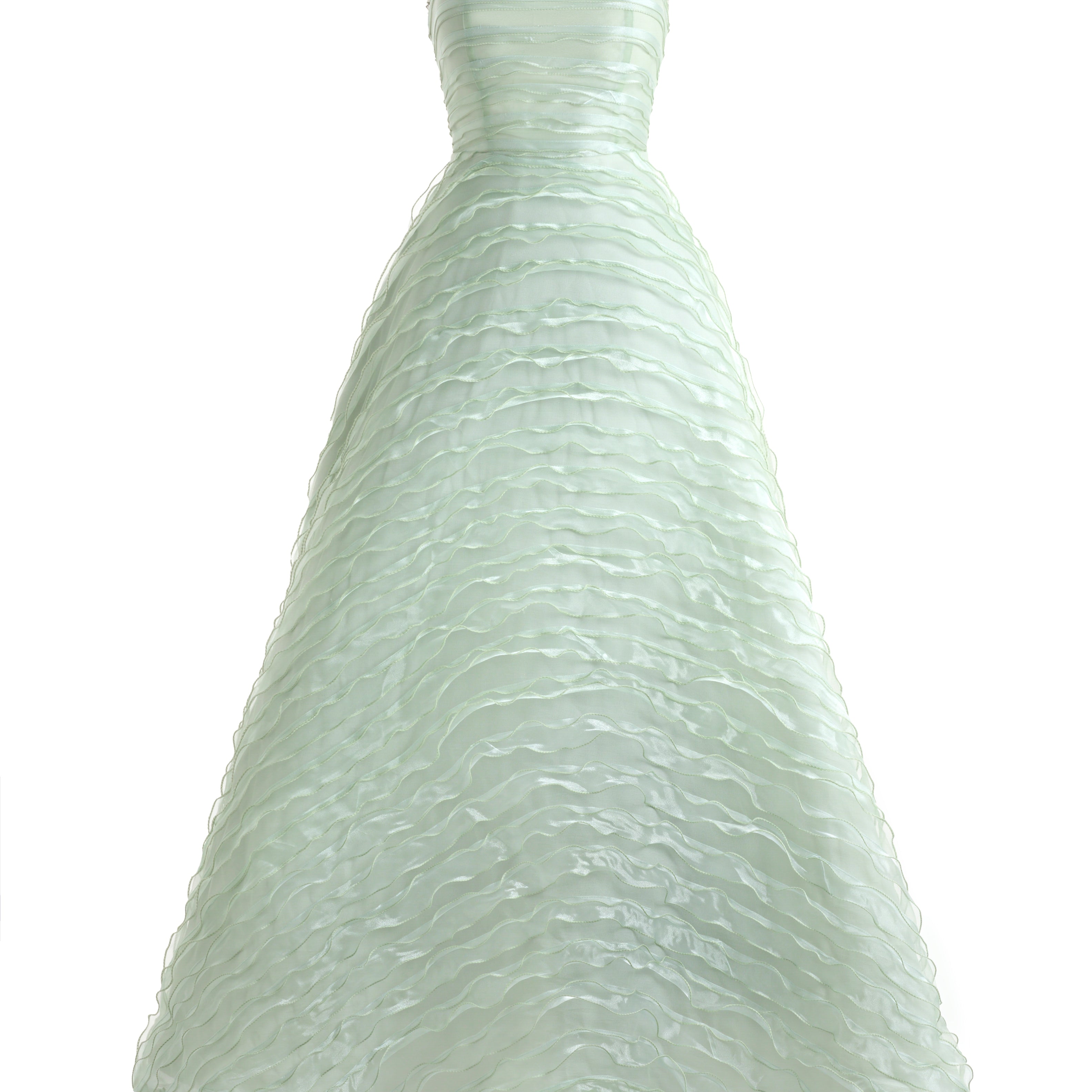 Ainsley Ball Gown Off-Shoulder Organza Maxi Dress