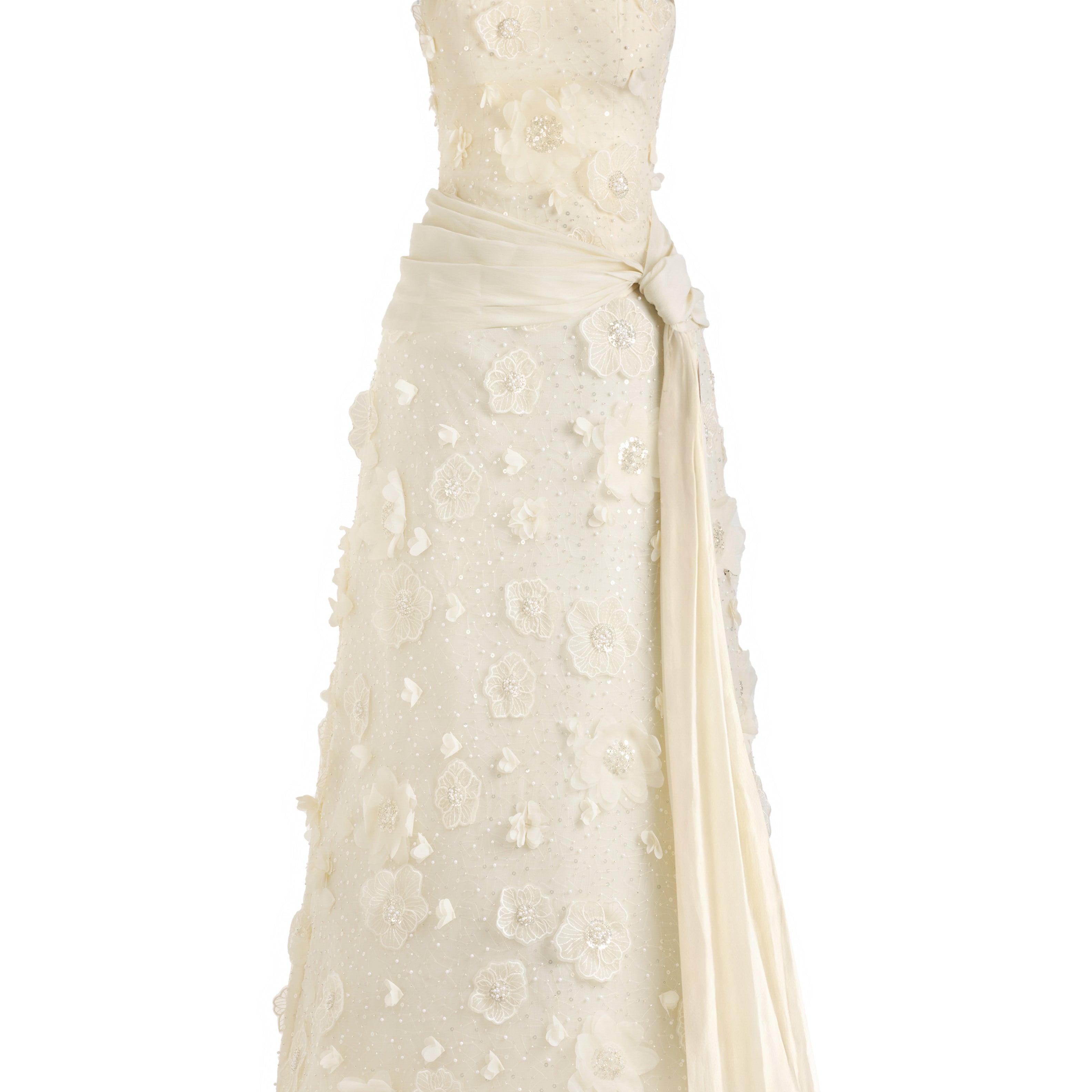 Jovie A-line Halter Neck Polyester Maxi Dress