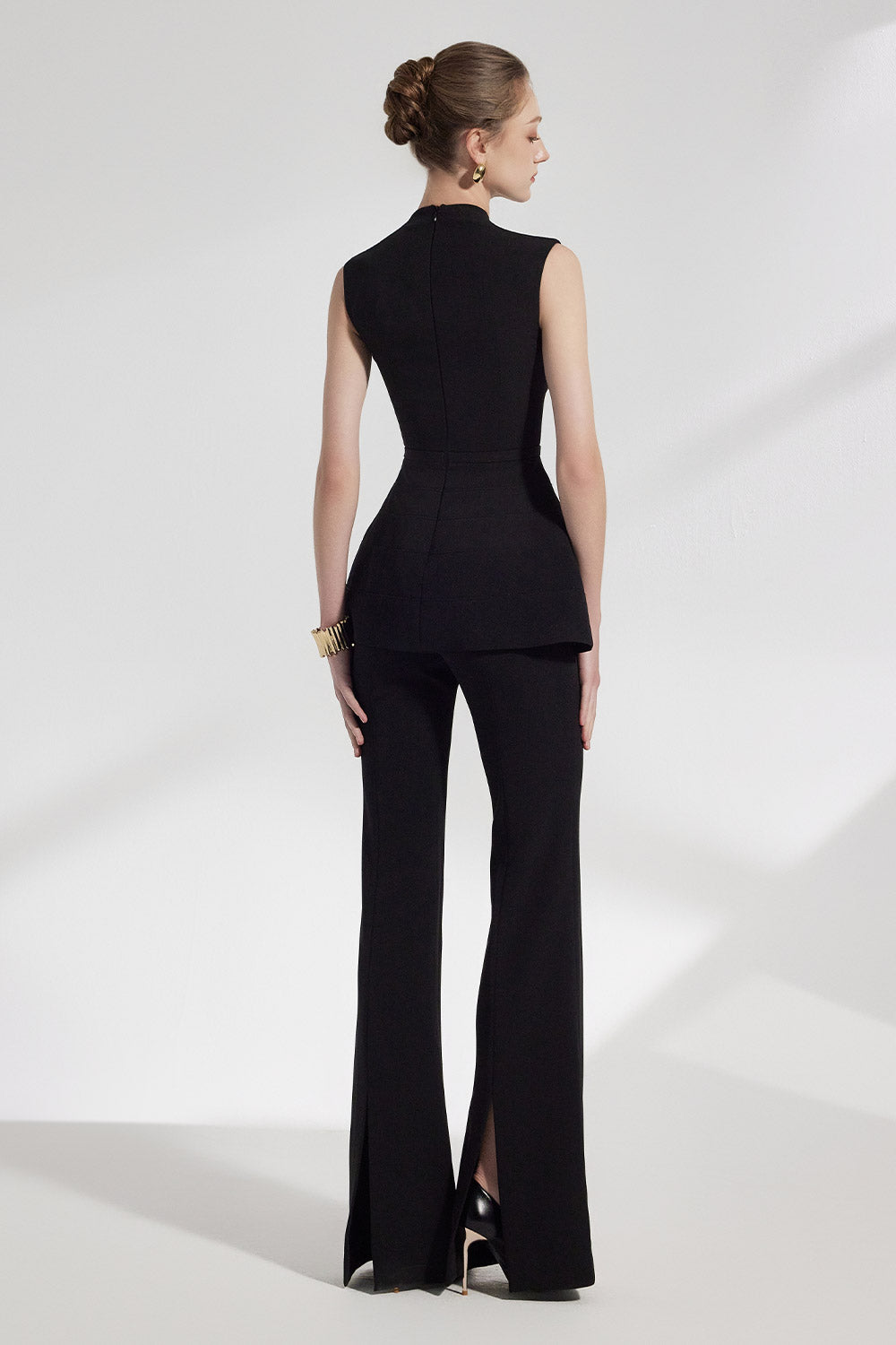 Vanta Flared Side Pocket Kate Floor Length Pants