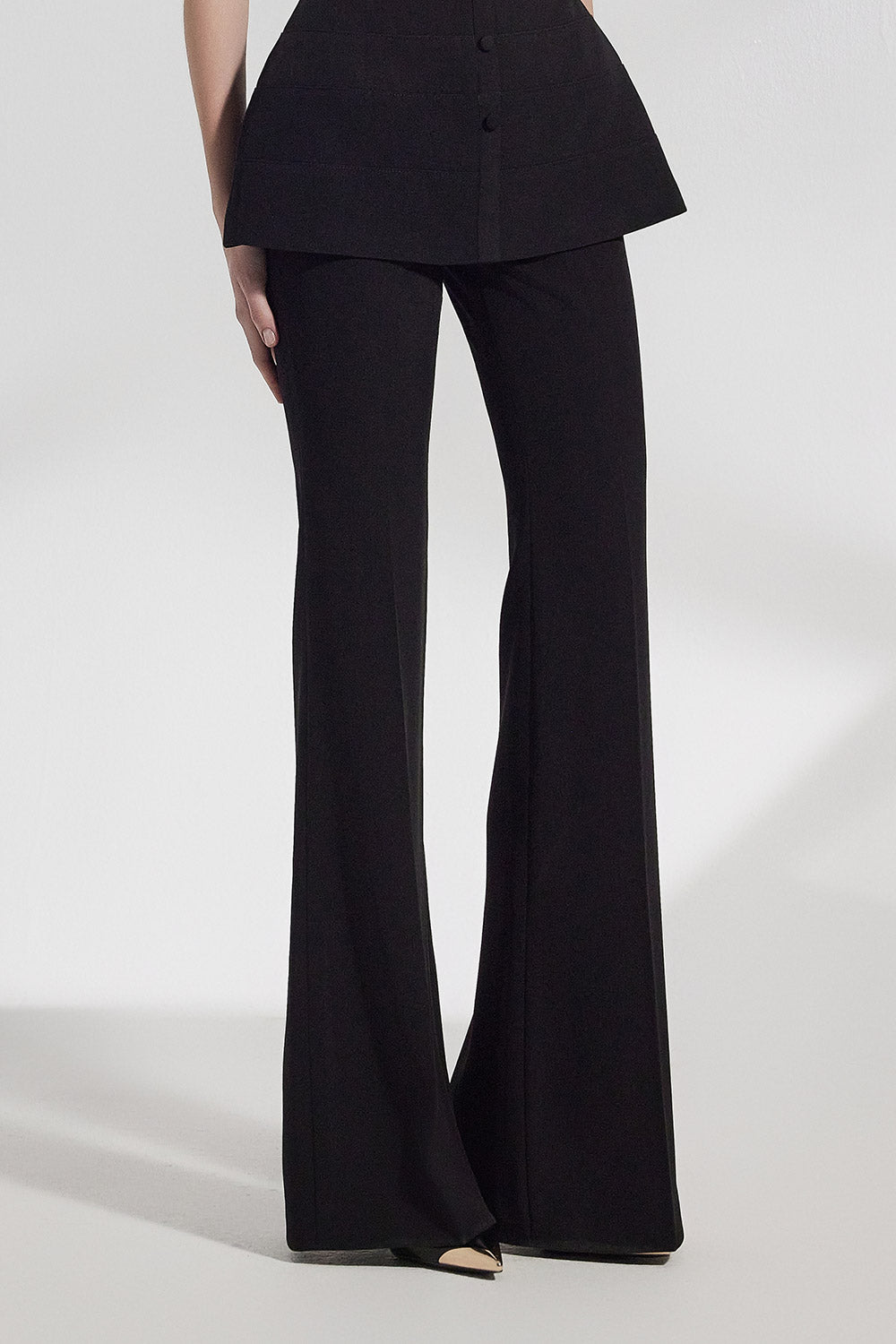 Vanta Flared Side Pocket Kate Floor Length Pants