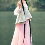 Hoa Dung A-line Pleated Foam Organza Maxi Skirt