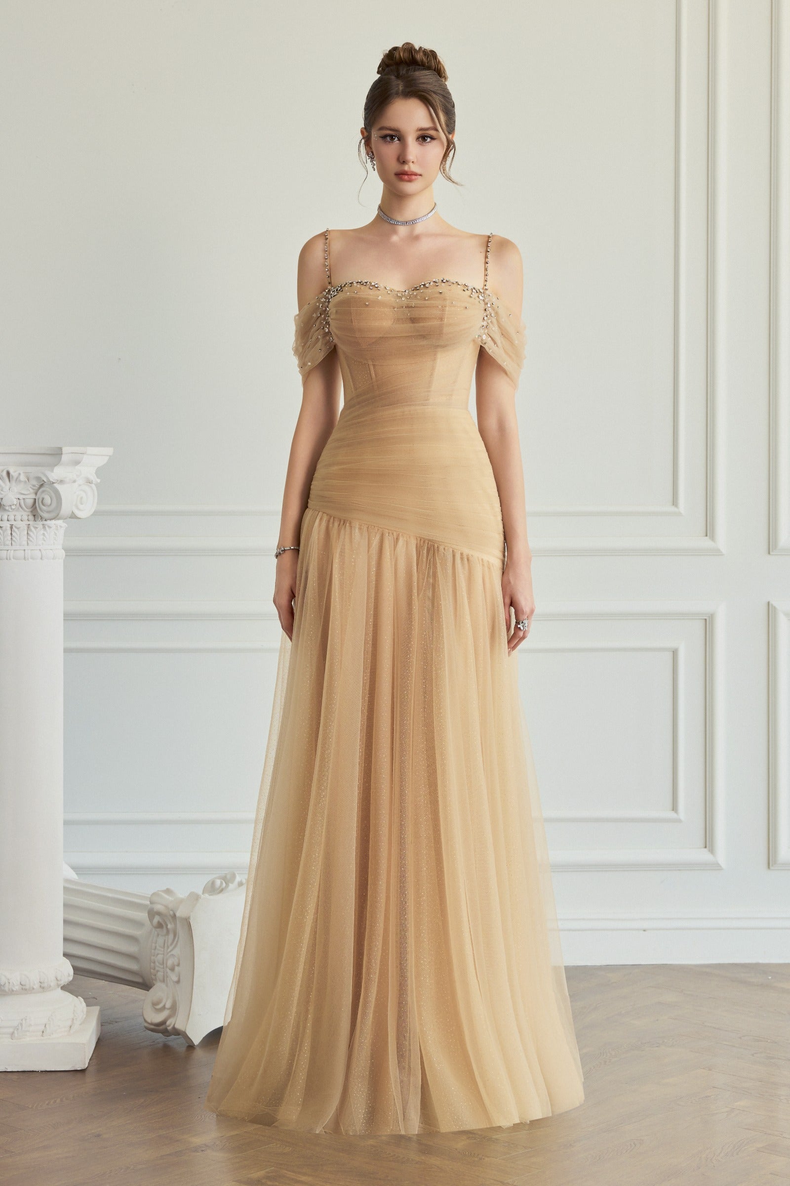 Aliora Sweetheart Maxi Dress