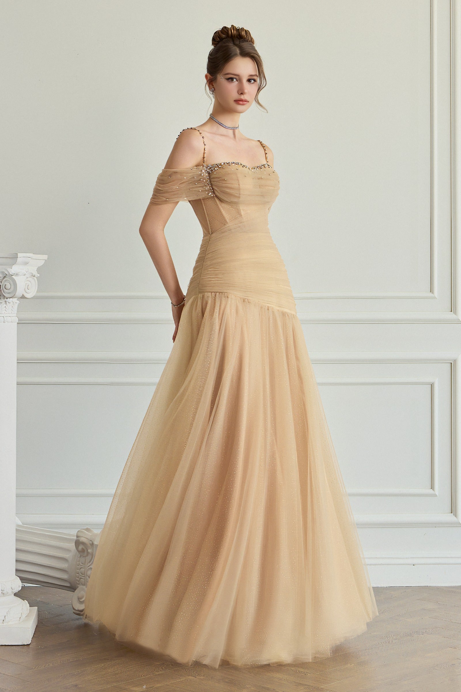 Aliora Sweetheart Maxi Dress