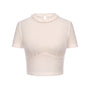 Aurora Bodycon Bead Poly Wool Crop Top
