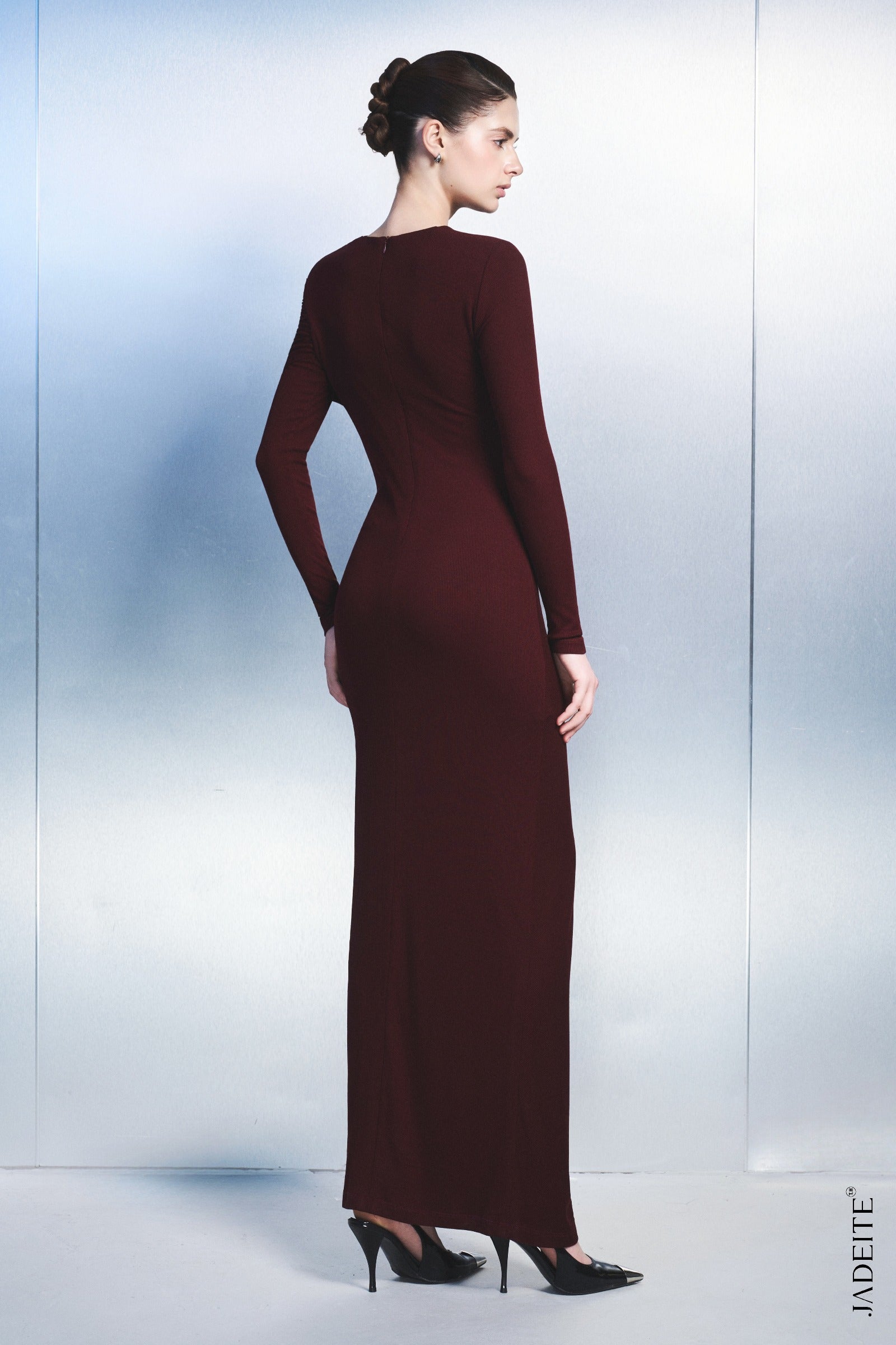 Zumie Draped Maxi Dress