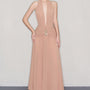 Kaleb A-line Sleeveless Chiffon Ankle Length Dress