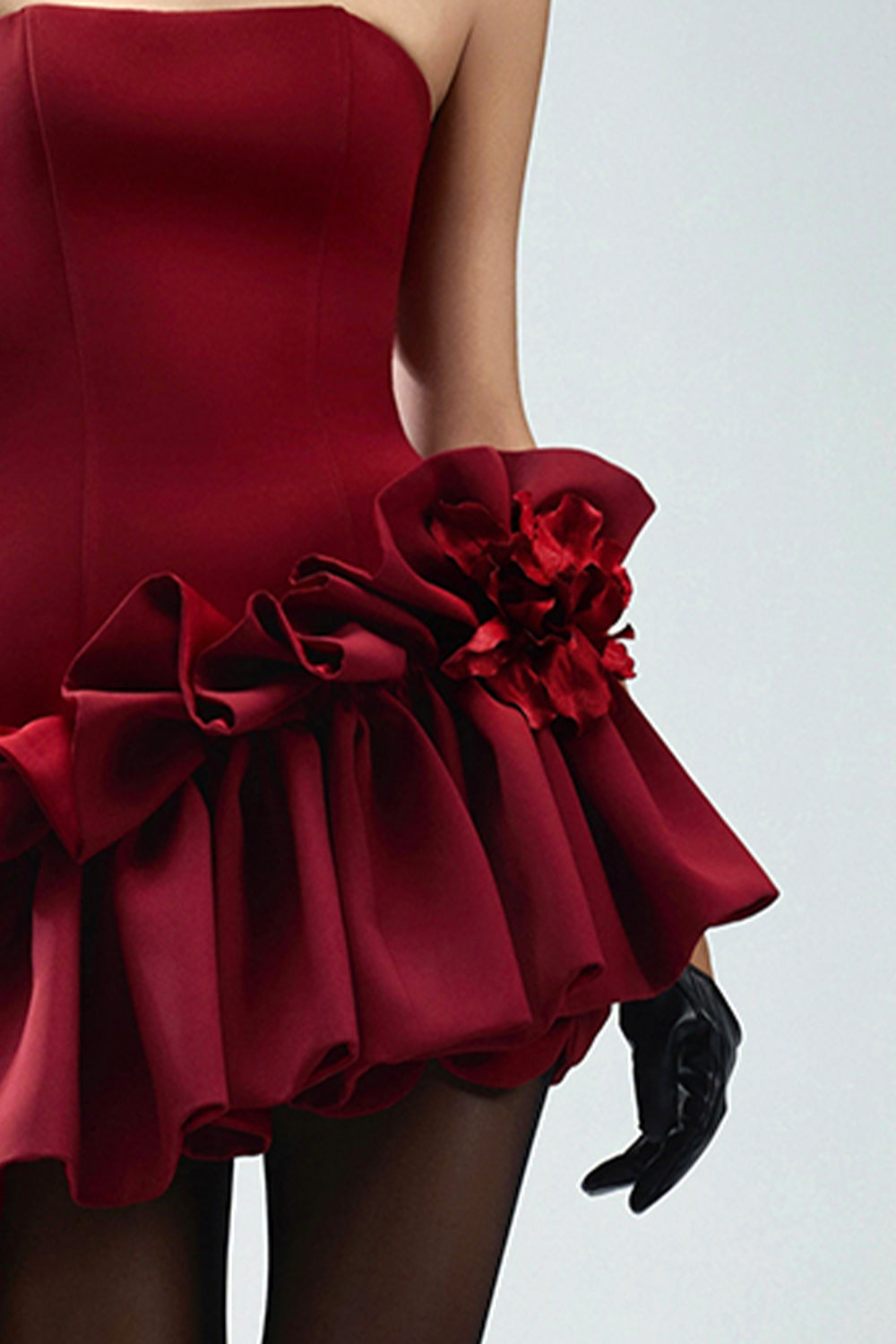 Raffle Floral Velvet Brooch