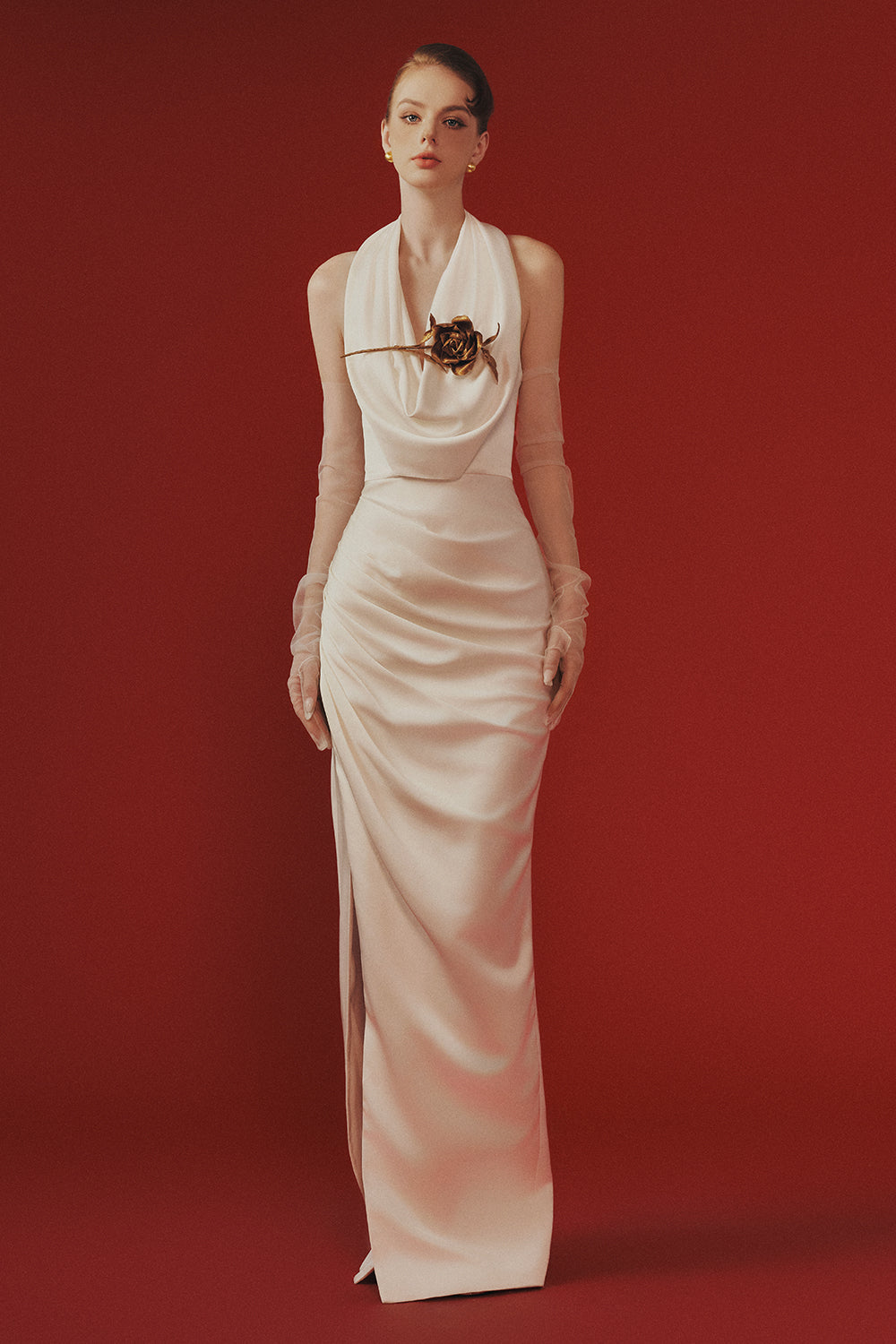 Hanah Cowl Maxi Dress