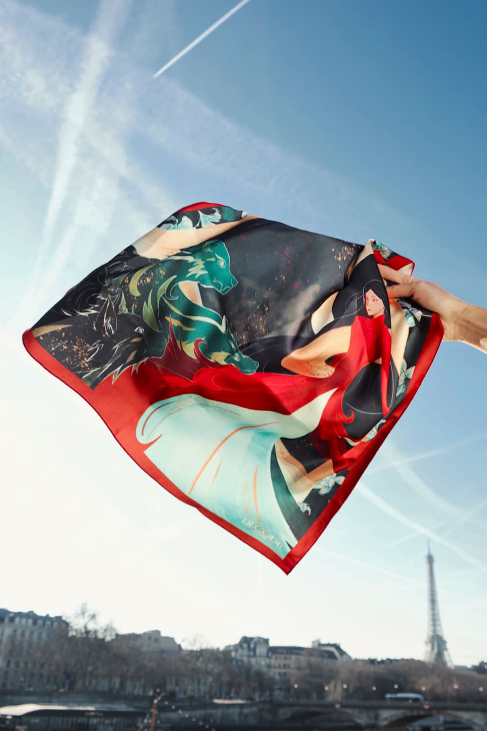 DWTW Silk Scarf