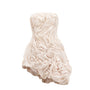 Hai Duong Asymmetric Straight Across Neck Silk Organza Top