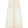 Linh Yen A-line Sheer Organza Maxi Pants