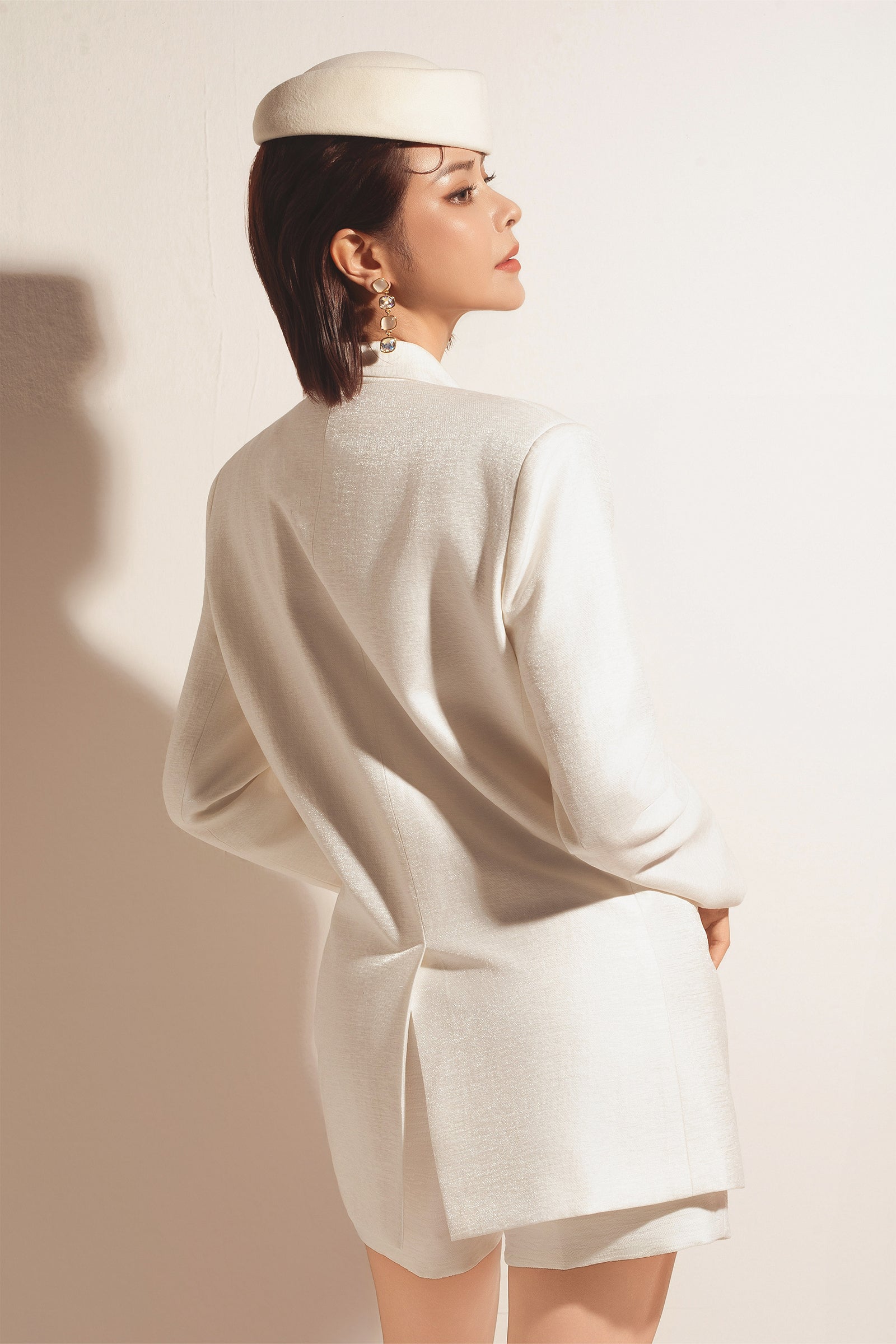 Ambrine Taffeta Shorts