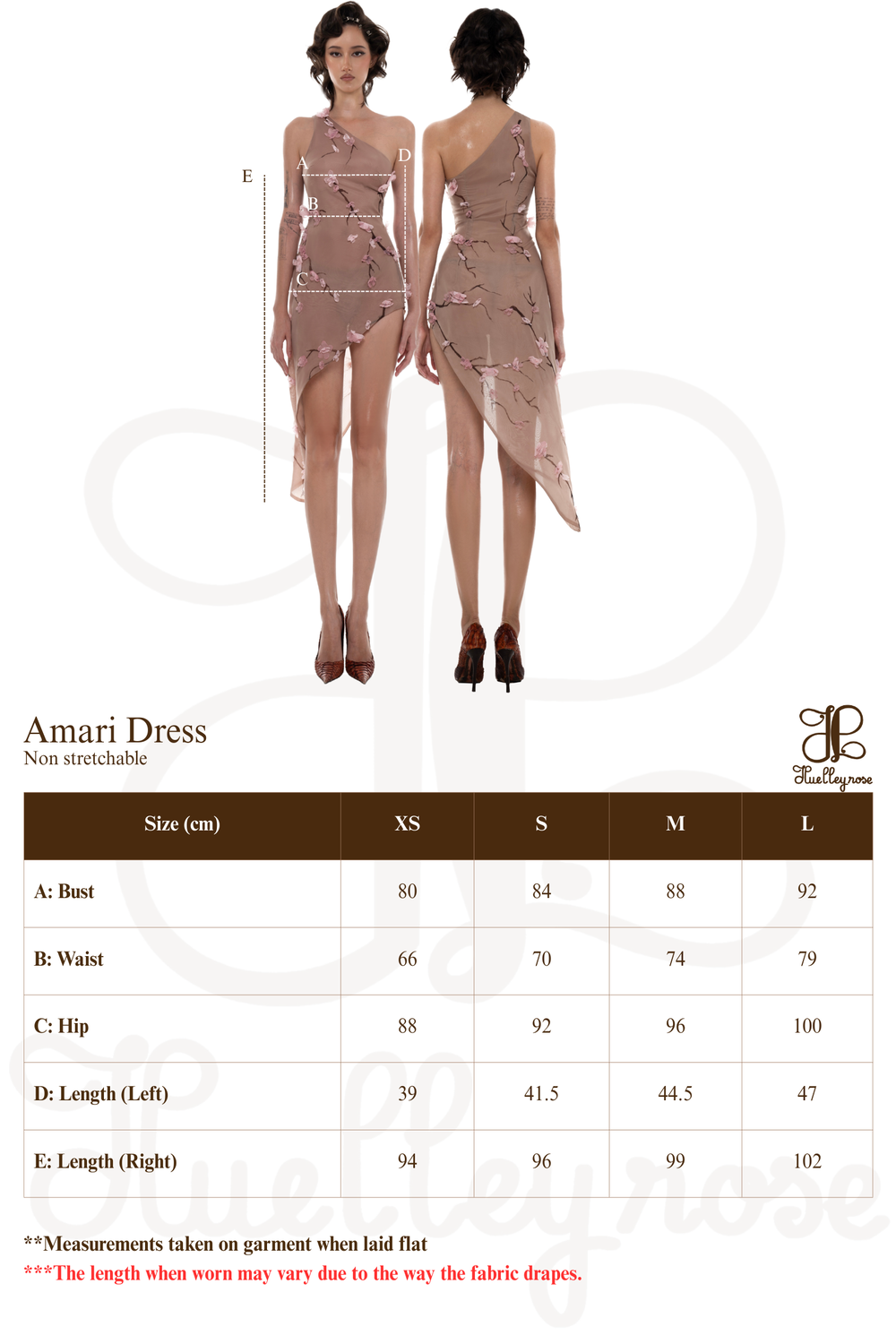 Amari Asymmetric Mini Dress