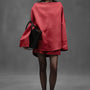 Dolphin Straight Flare Sleeved Chiffon Top