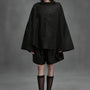 Dolphin Straight Wide Leg Chiffon Mini Shorts