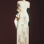 Espinoza Sheath Sleeveless Polyester Ankle Length Dress