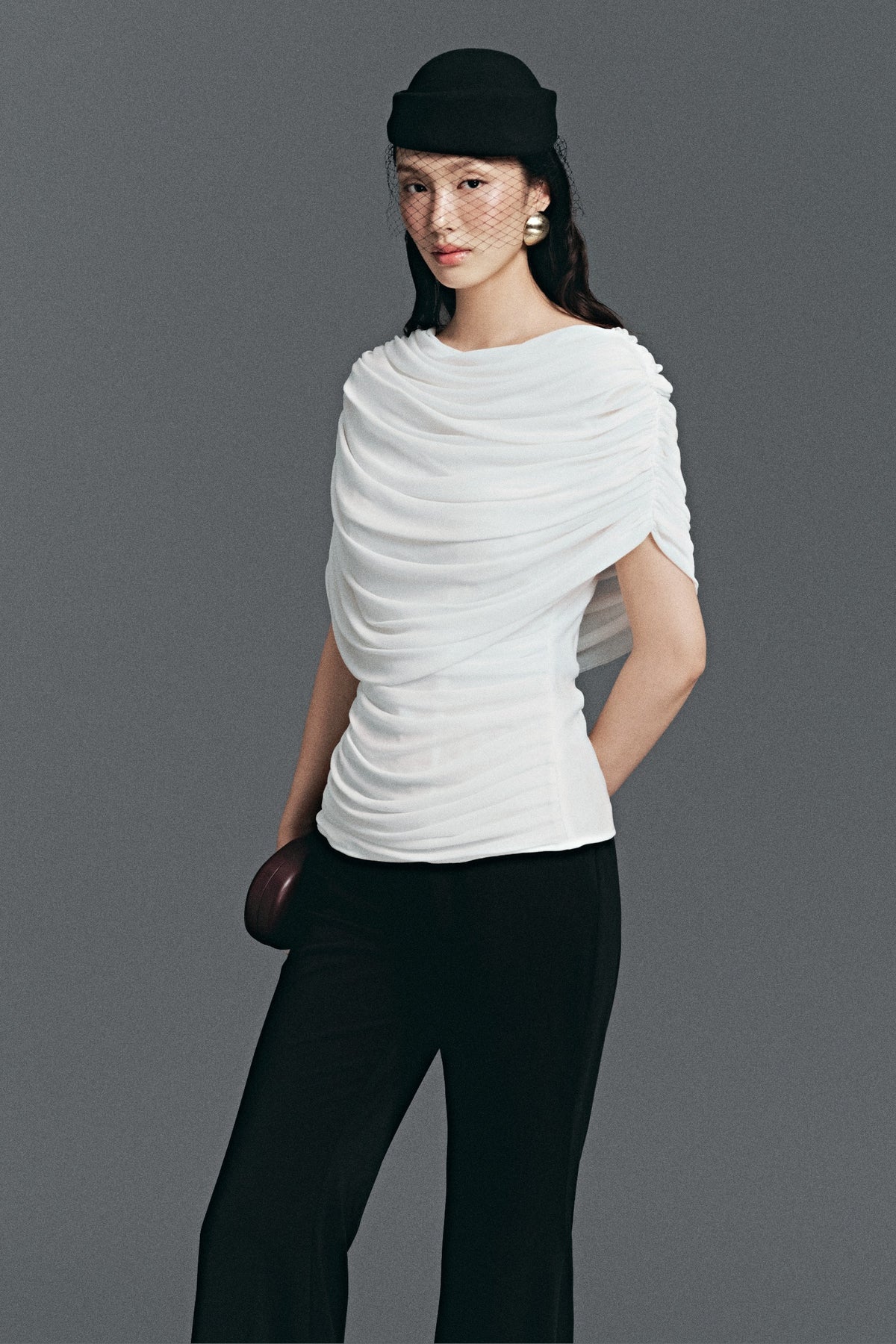 Elgin Draped Top