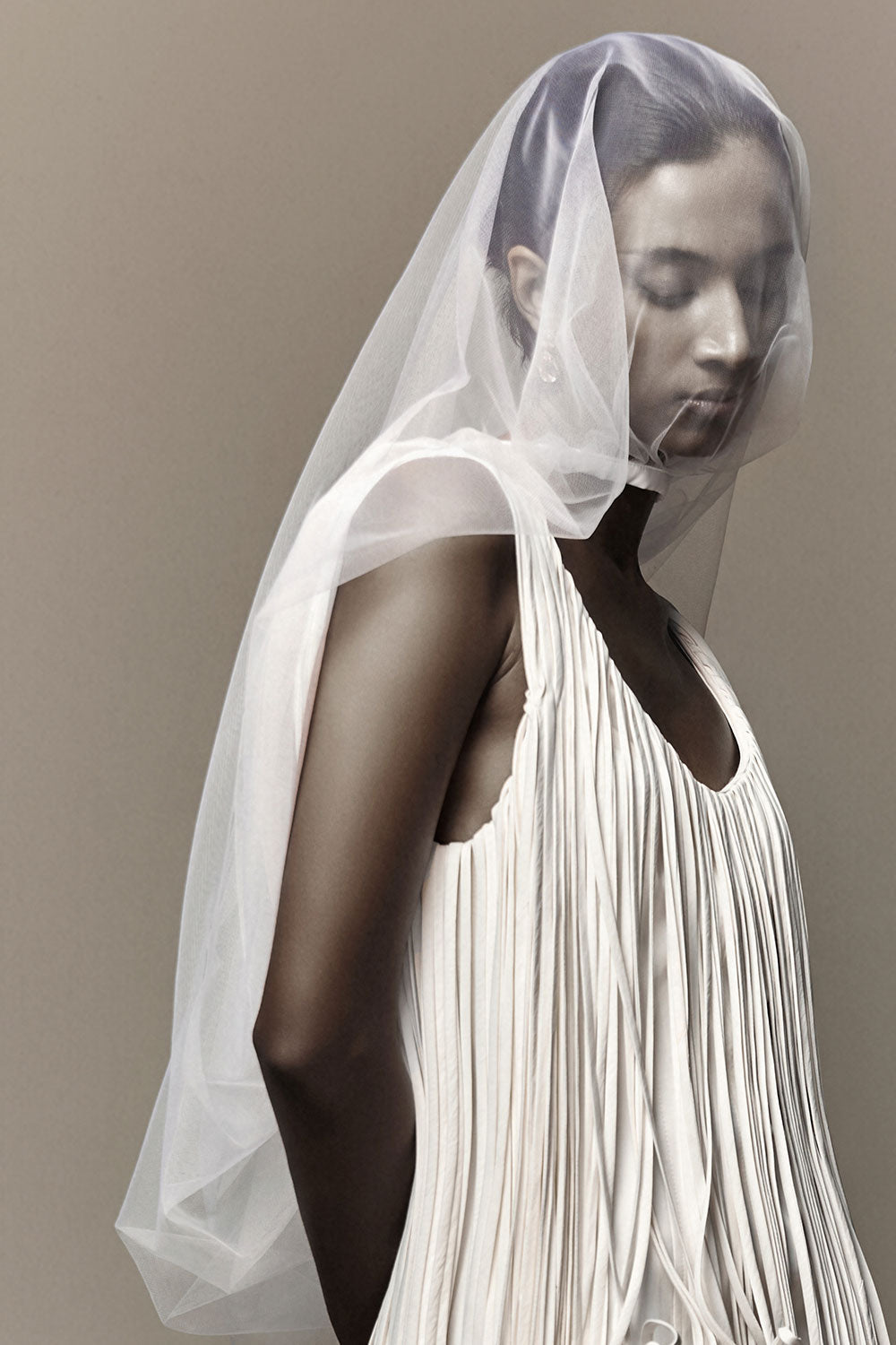 Luana Organza Voile Veil