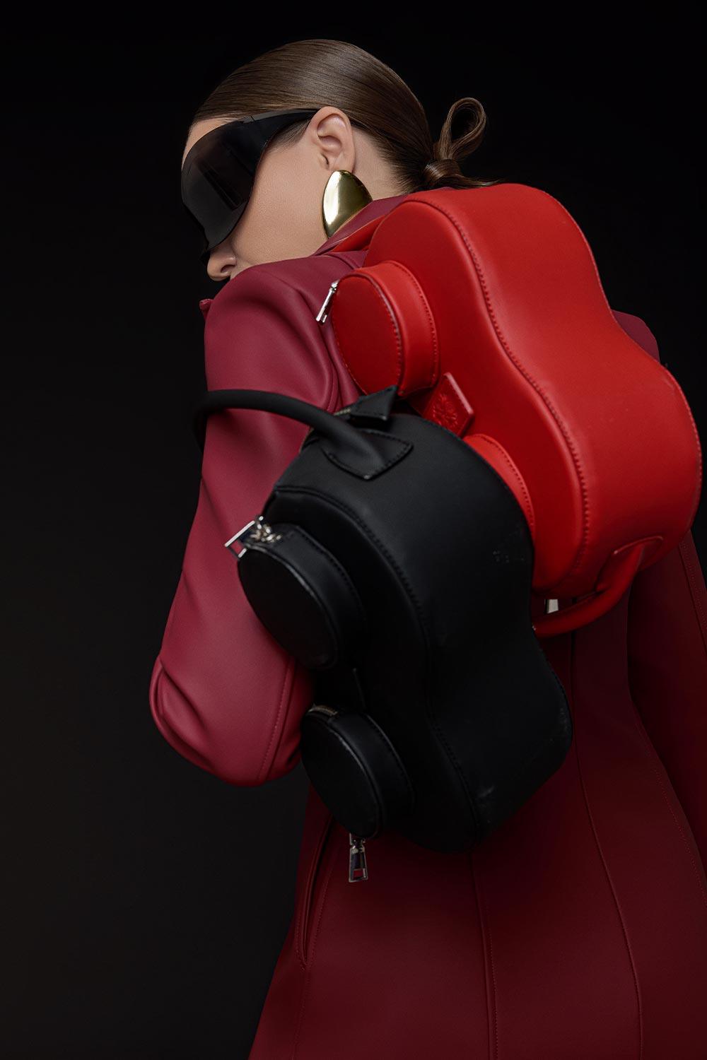 Cherries Leather Bag