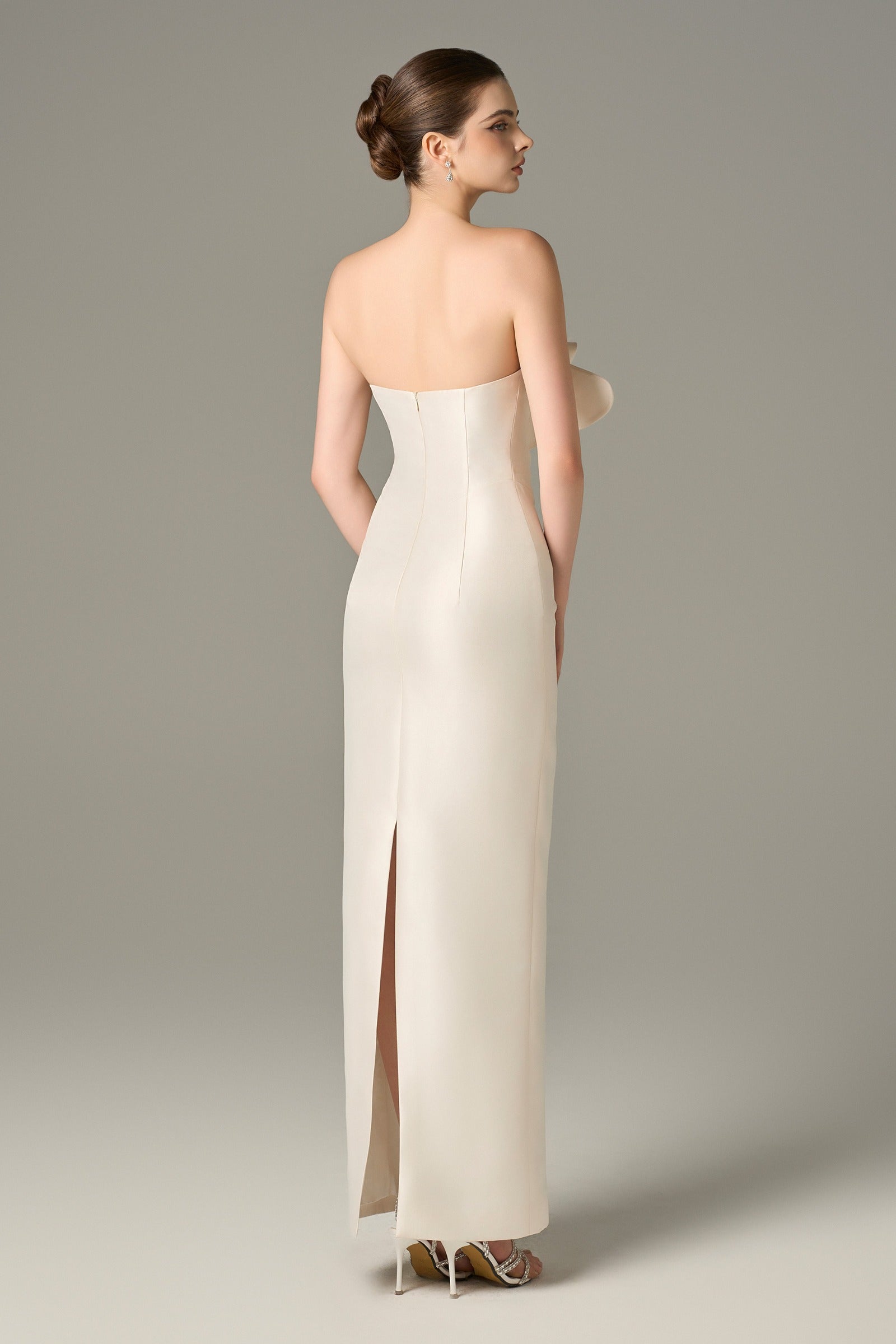 Seraphine Taffeta Floral Maxi Dress