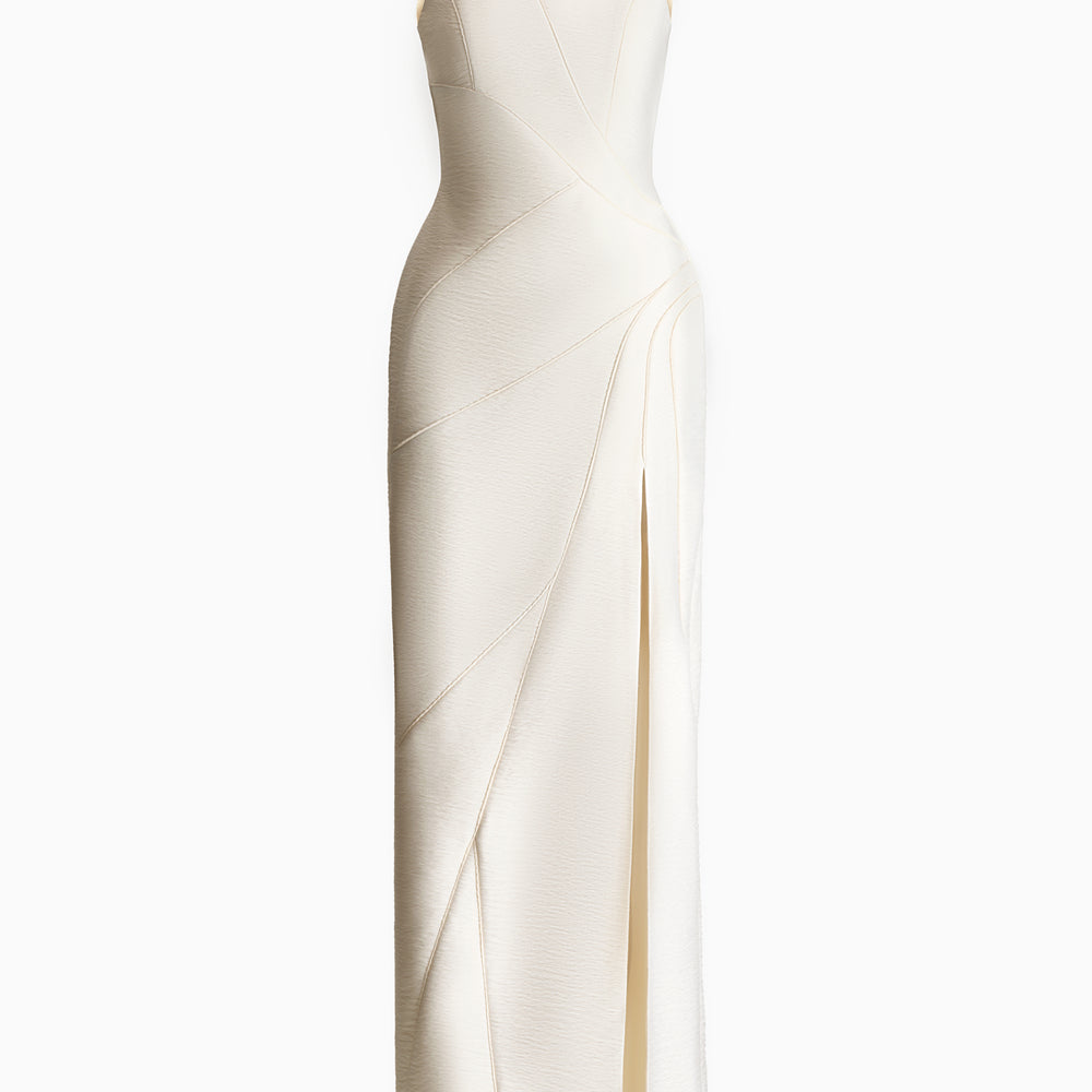 Ngoc Tuyen Halter Maxi Dress