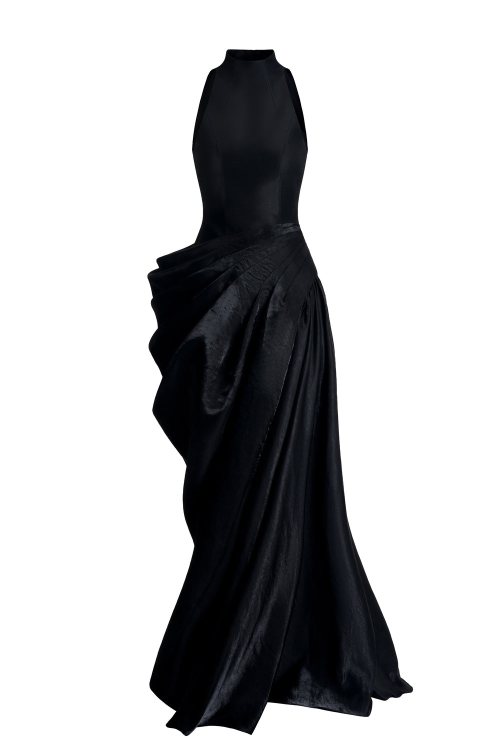 Da Huyen Draped Maxi Dress