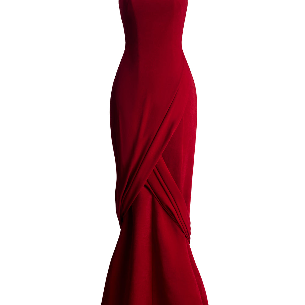 Lan Vy Wrap Maxi Dress