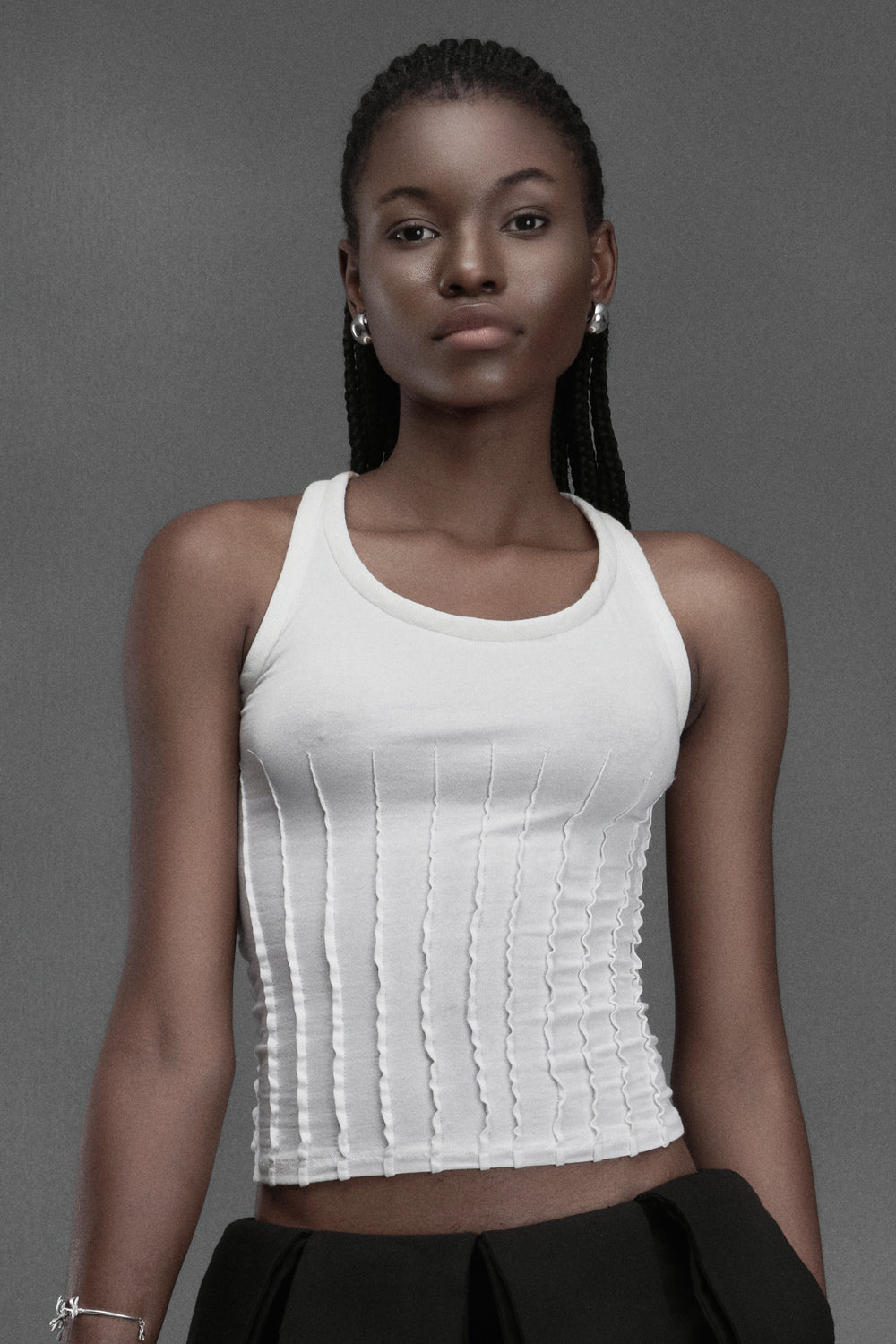 Crocodie Bodycon Sleeveless Spandex Top