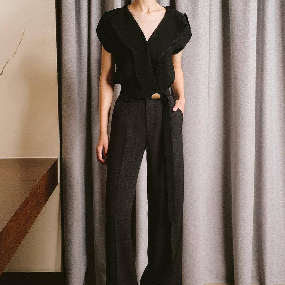 Morgan Straight High Waist Spandex Homespun Floor length Pants