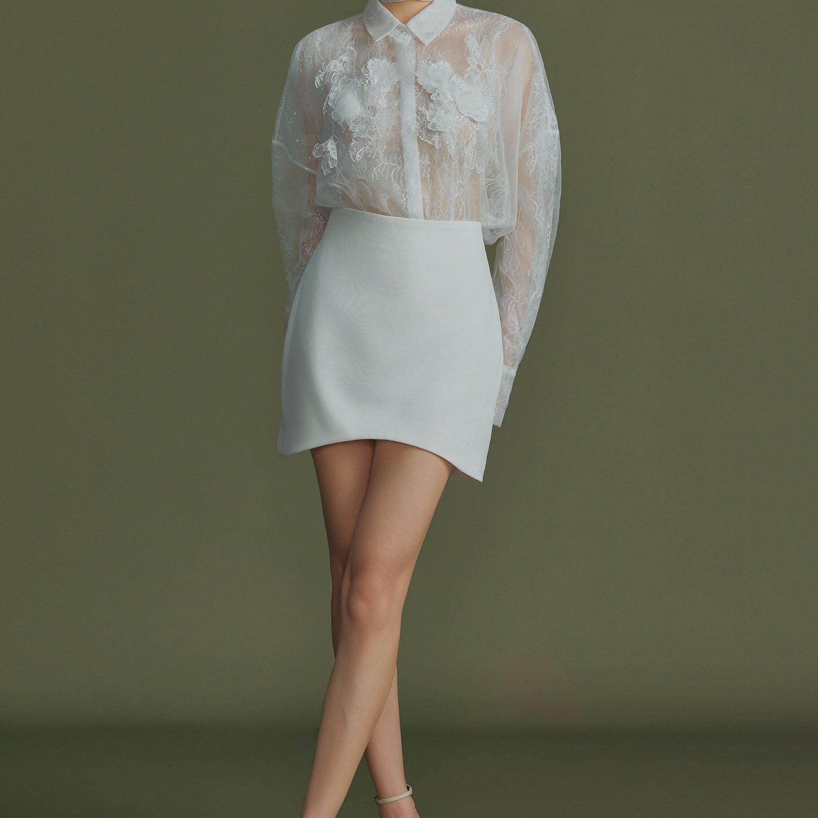 Onyx Cuff Sleeve Shirt