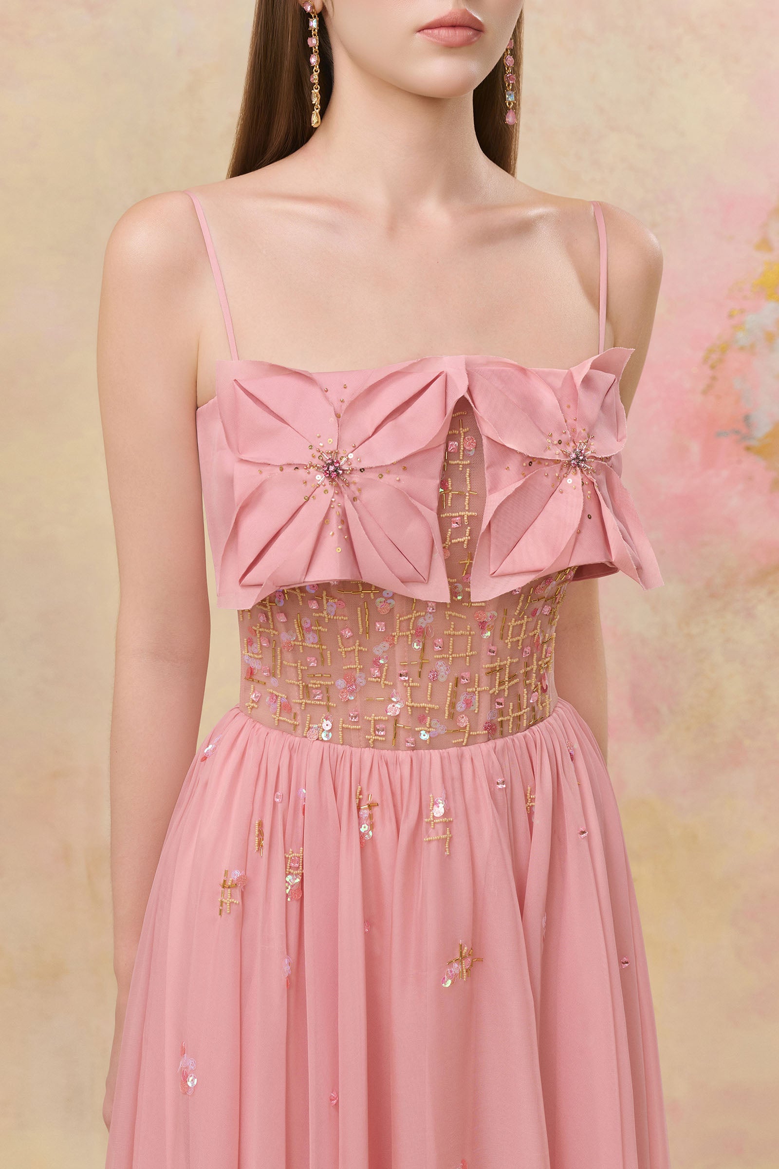 Elora Applique Maxi Dress