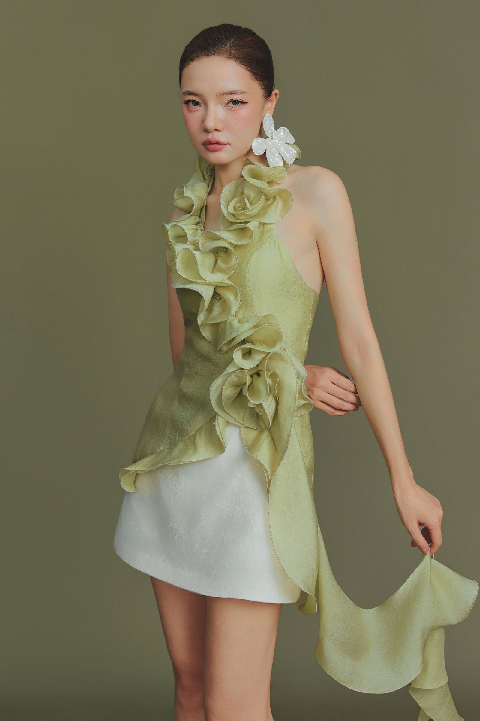 Noah Ruffle Top