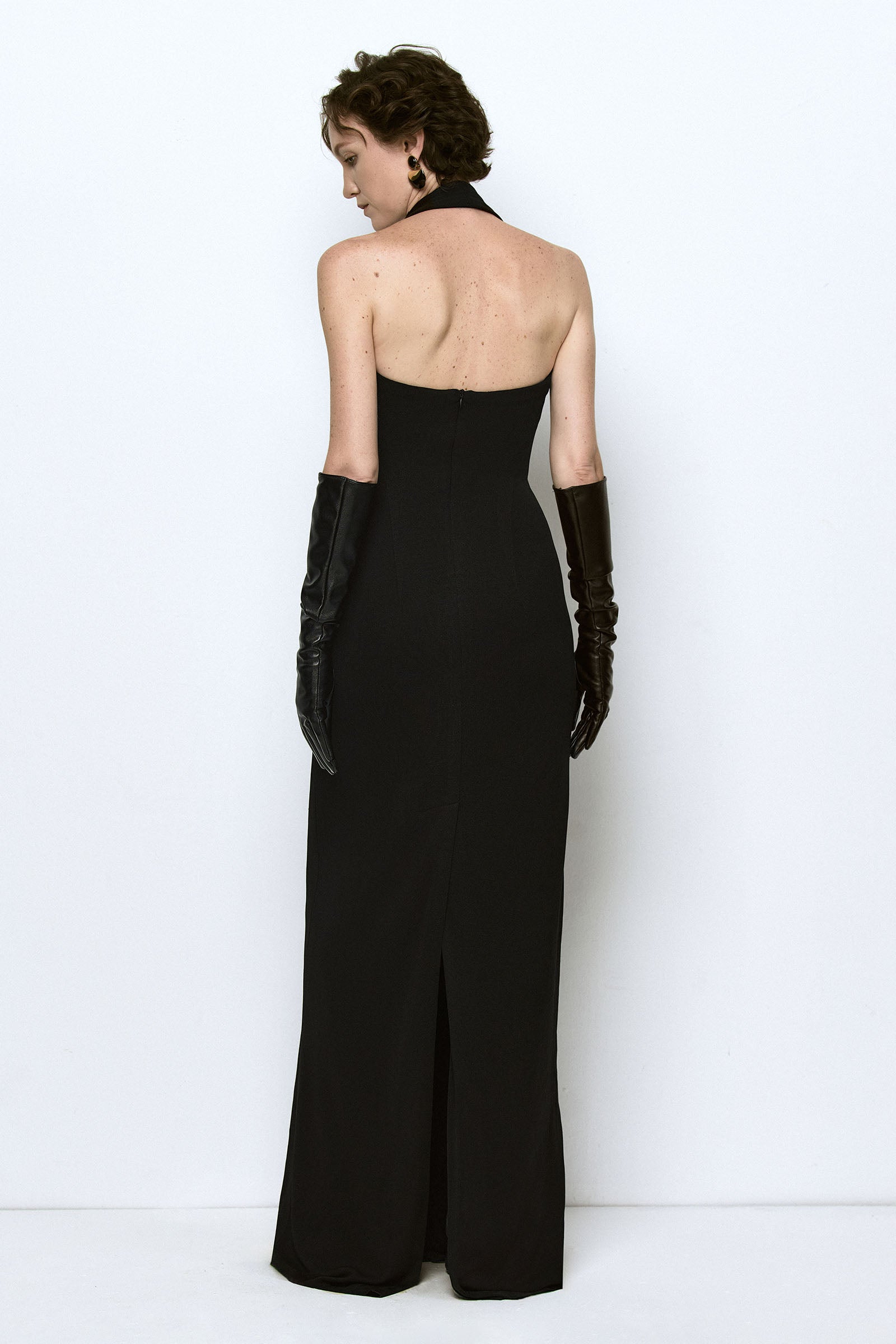 Helen Halter Maxi Dress