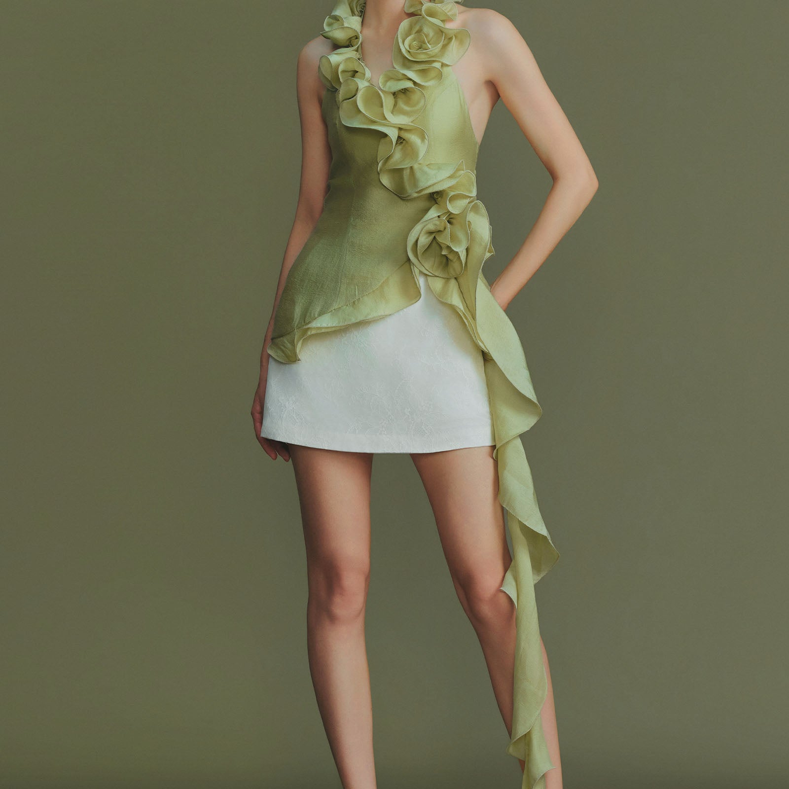 Noah Ruffle Top