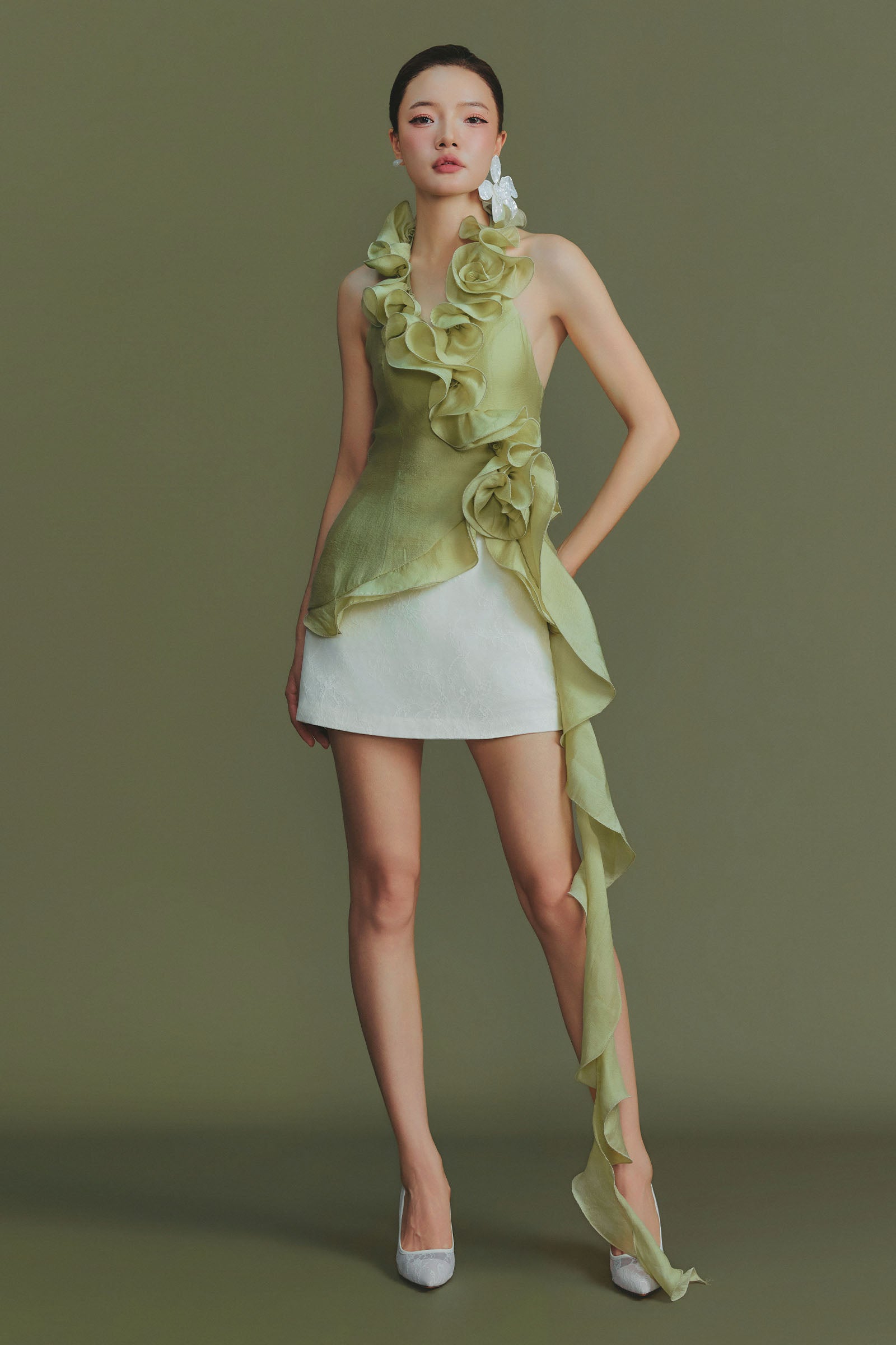 Noah Ruffle Top