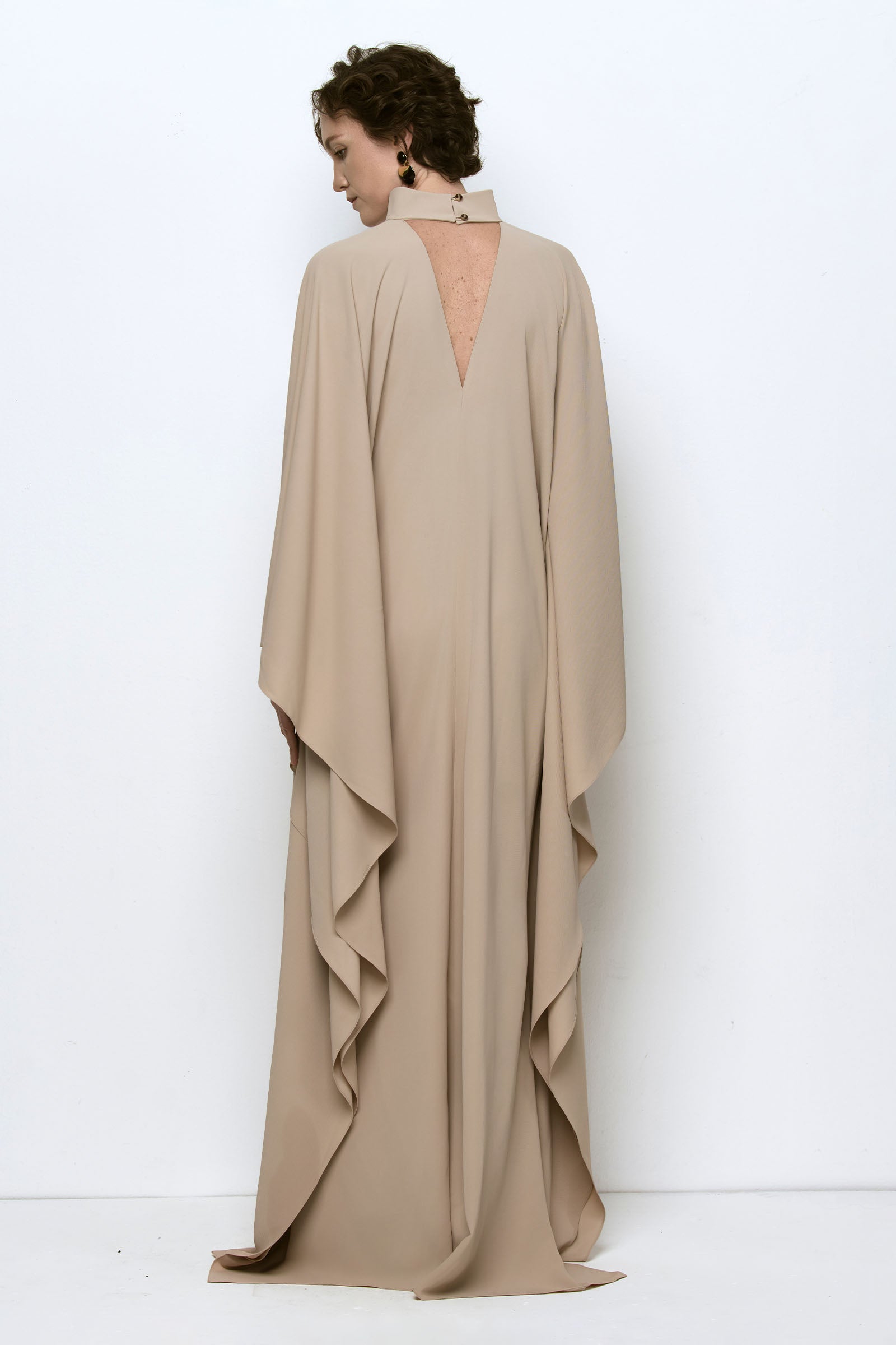 Rae Choker Neck Maxi Dress